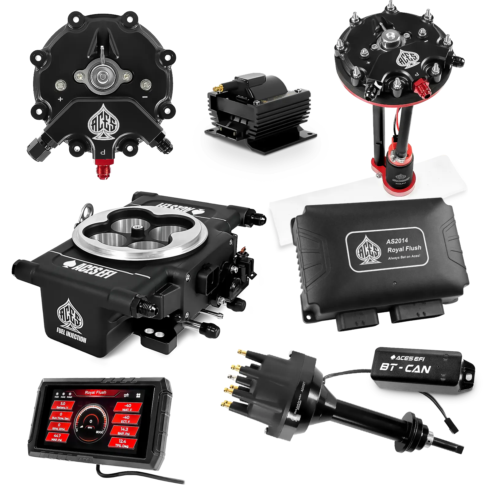 Royal Flush Master Kits (Black)