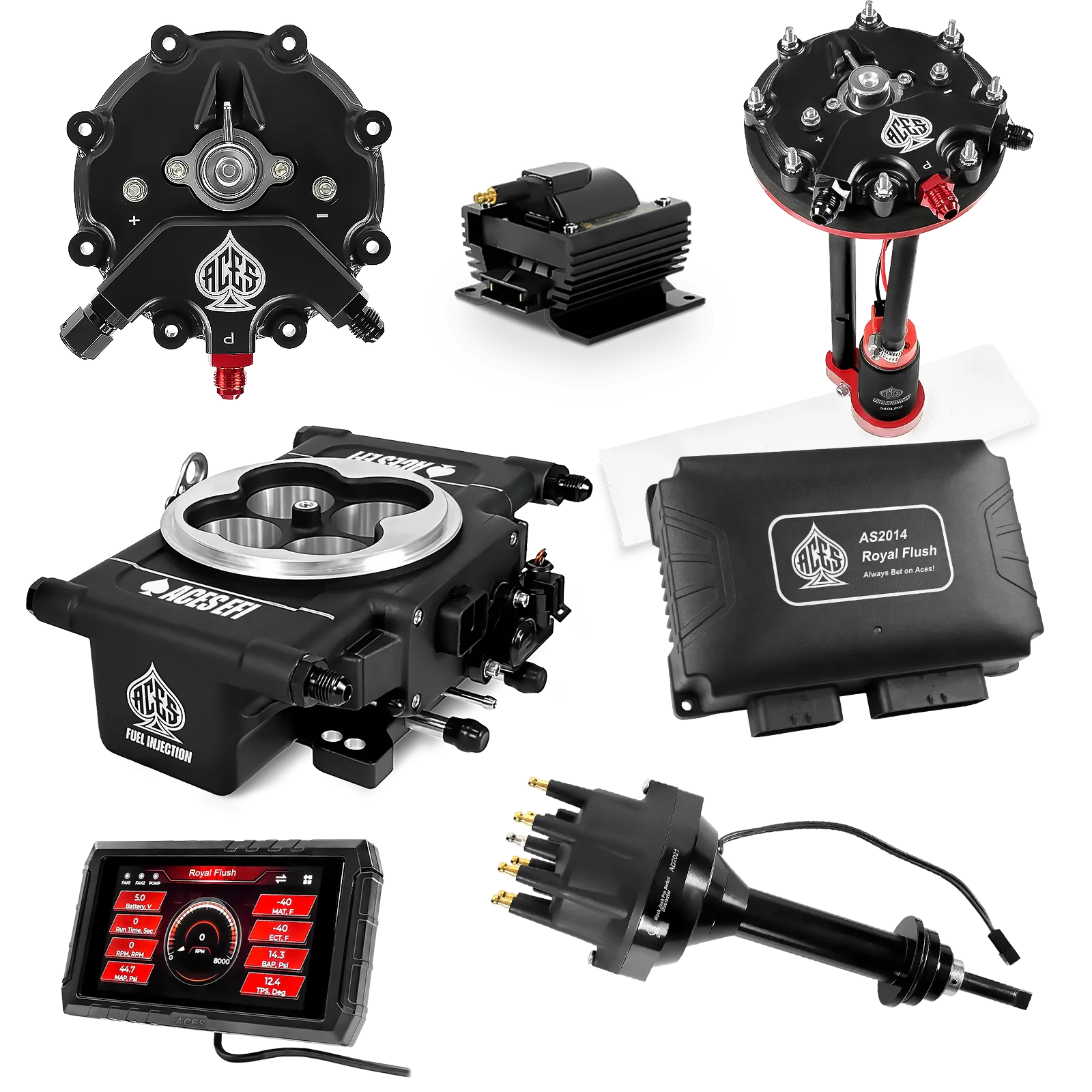 Royal Flush Master Kits (Black)