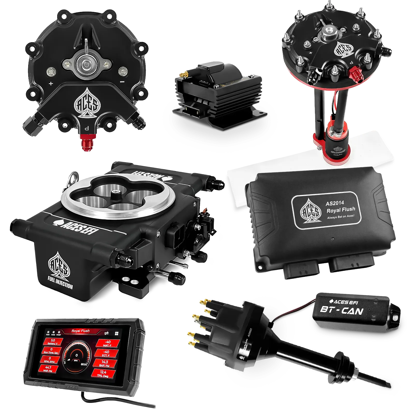 Royal Flush Master Kits (Black)
