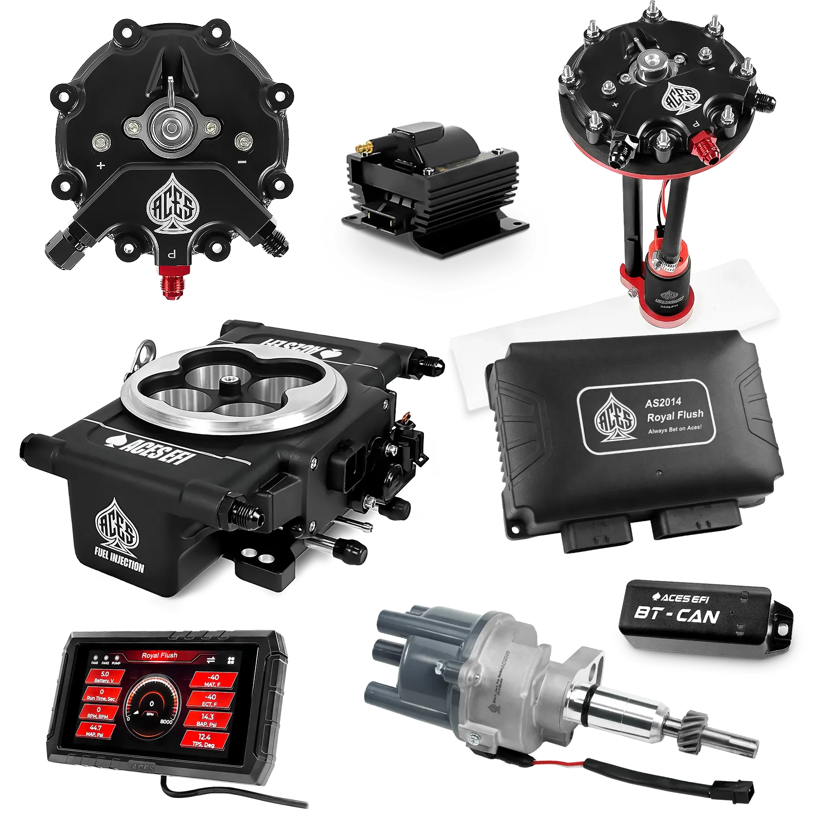 Royal Flush Master Kits (Black)