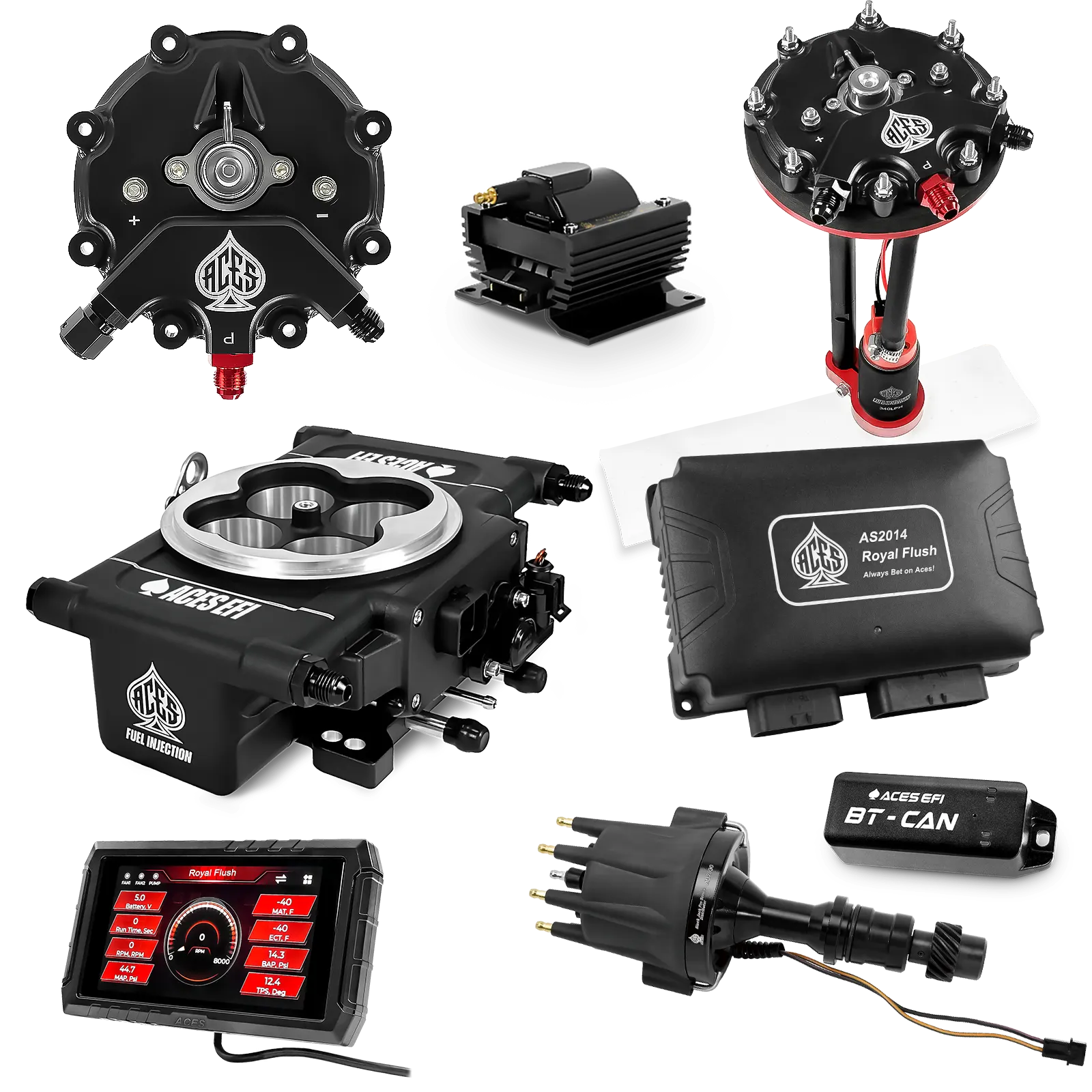 Royal Flush Master Kits (Black)