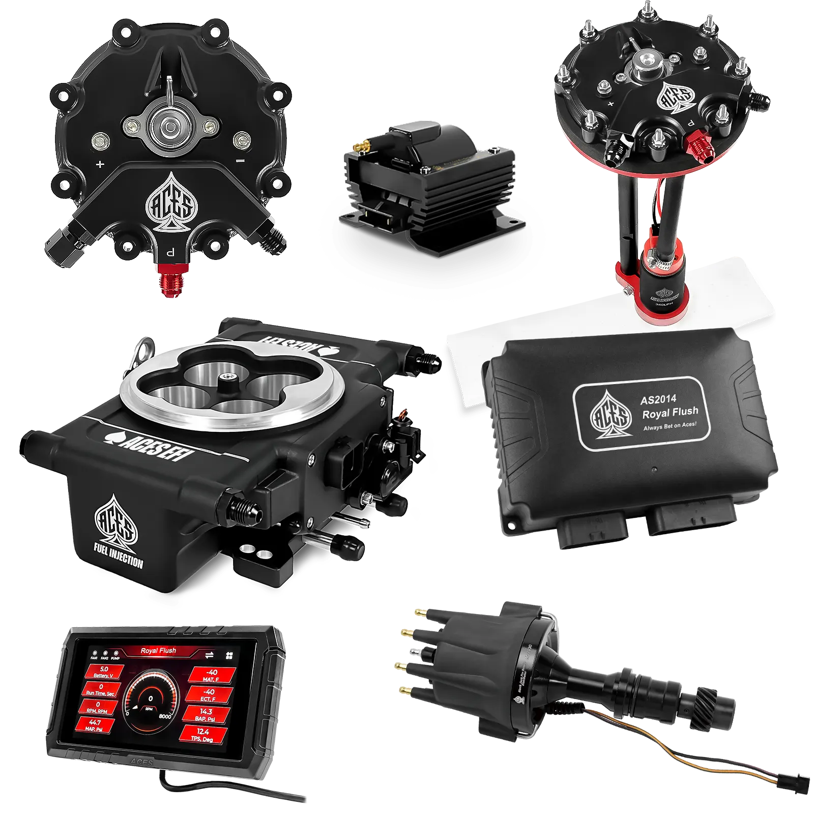 Royal Flush Master Kits (Black)