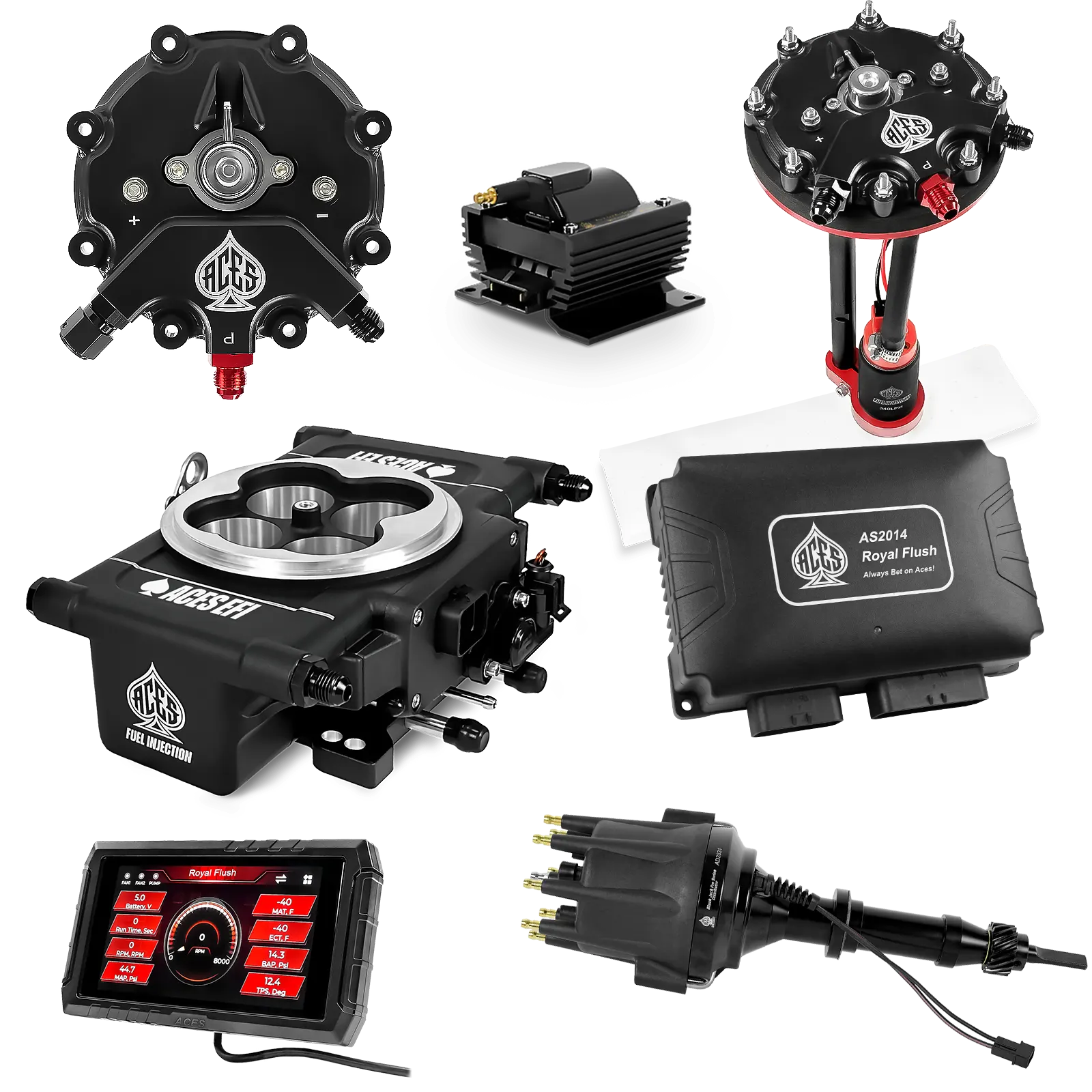 Royal Flush Master Kits (Black)