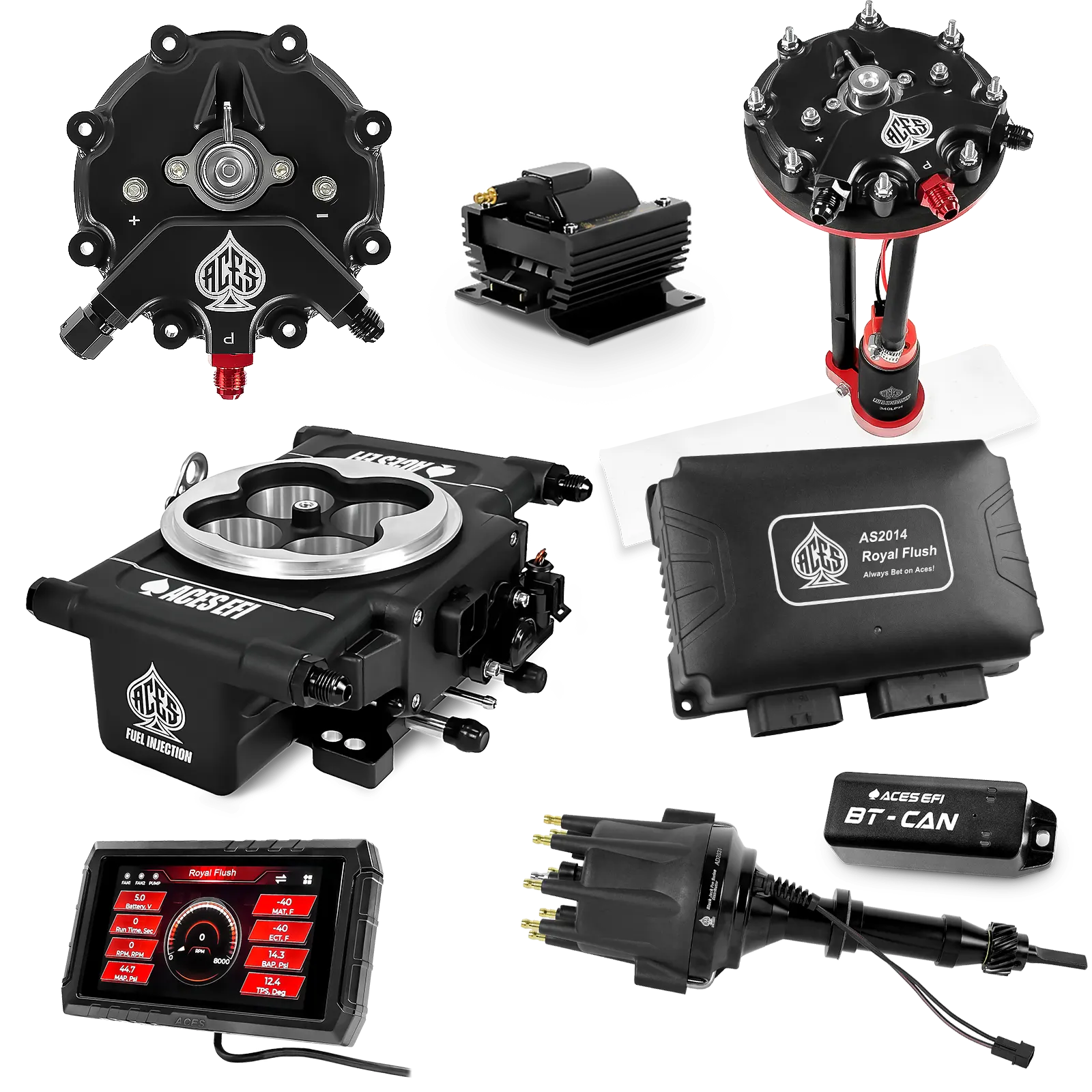 Royal Flush Master Kits (Black)