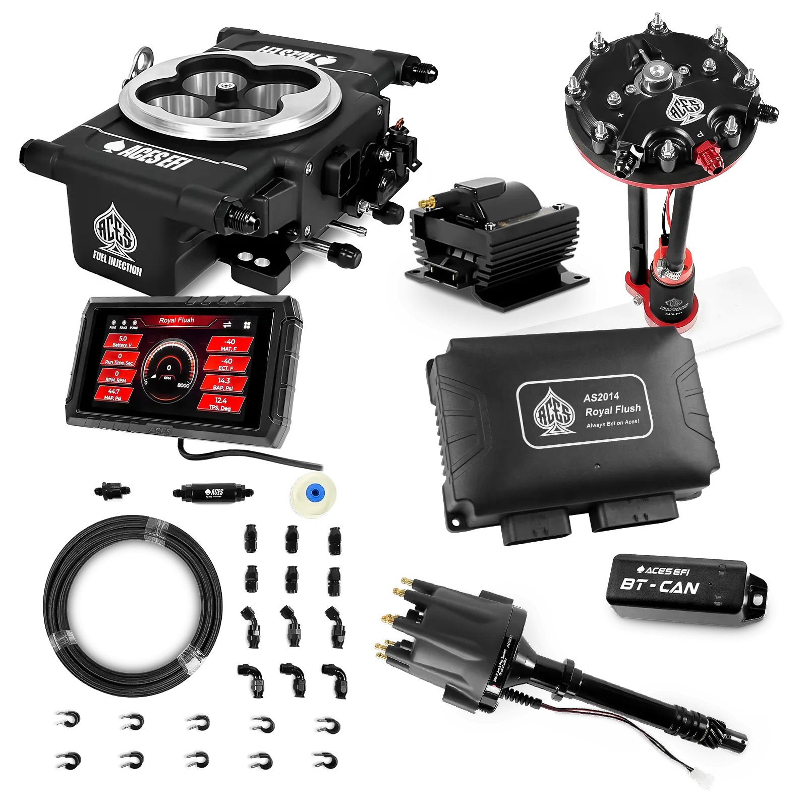 Royal Flush Master Kits (Black)