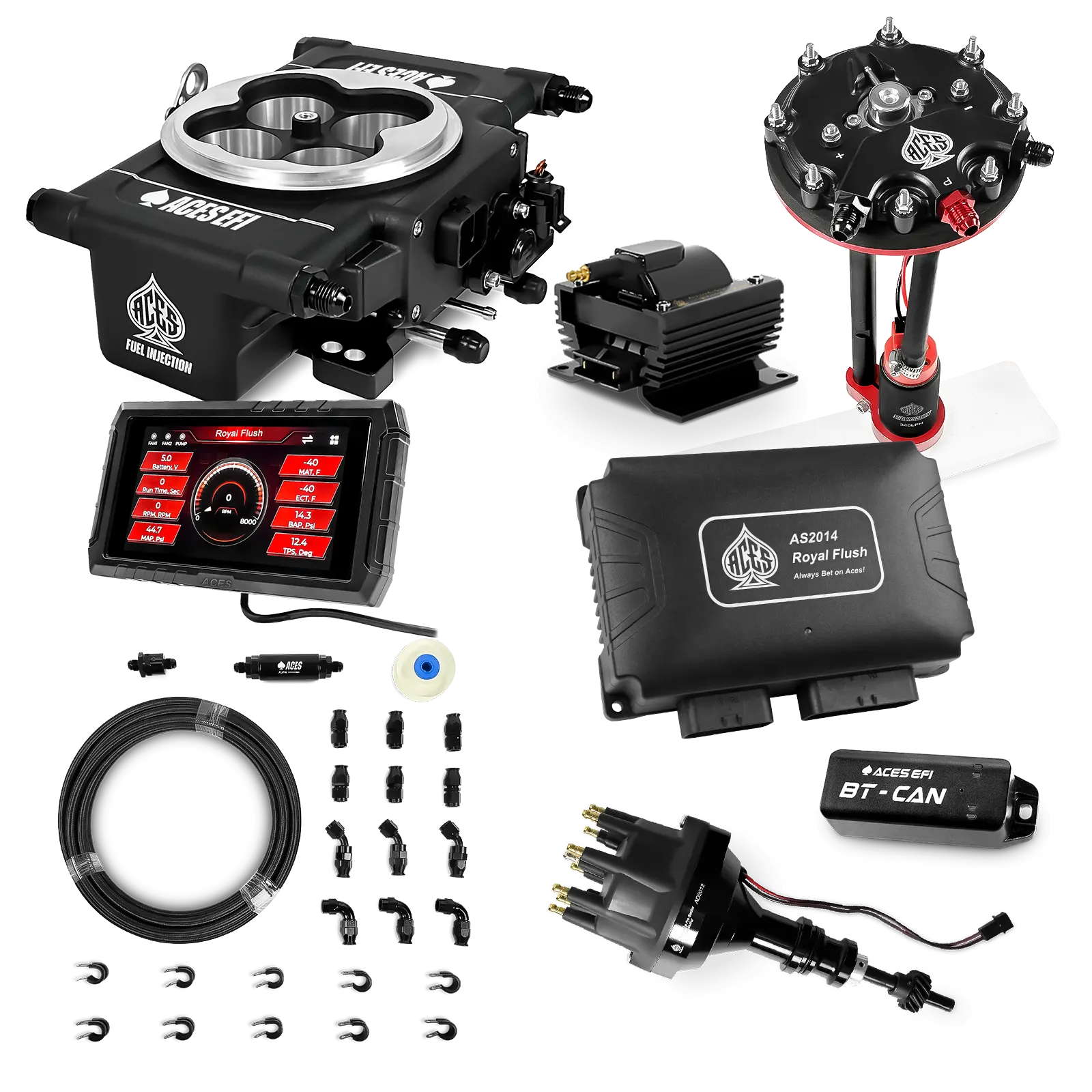 Royal Flush Master Kits (Black)