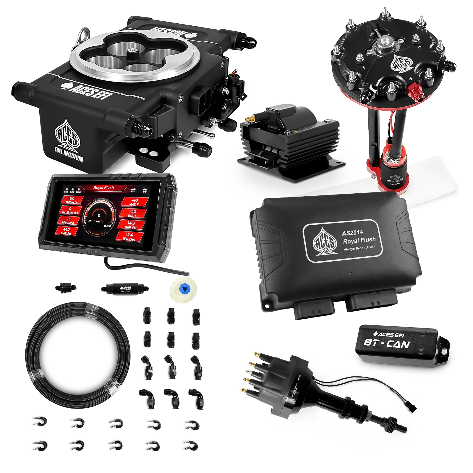 Royal Flush Master Kits (Black)