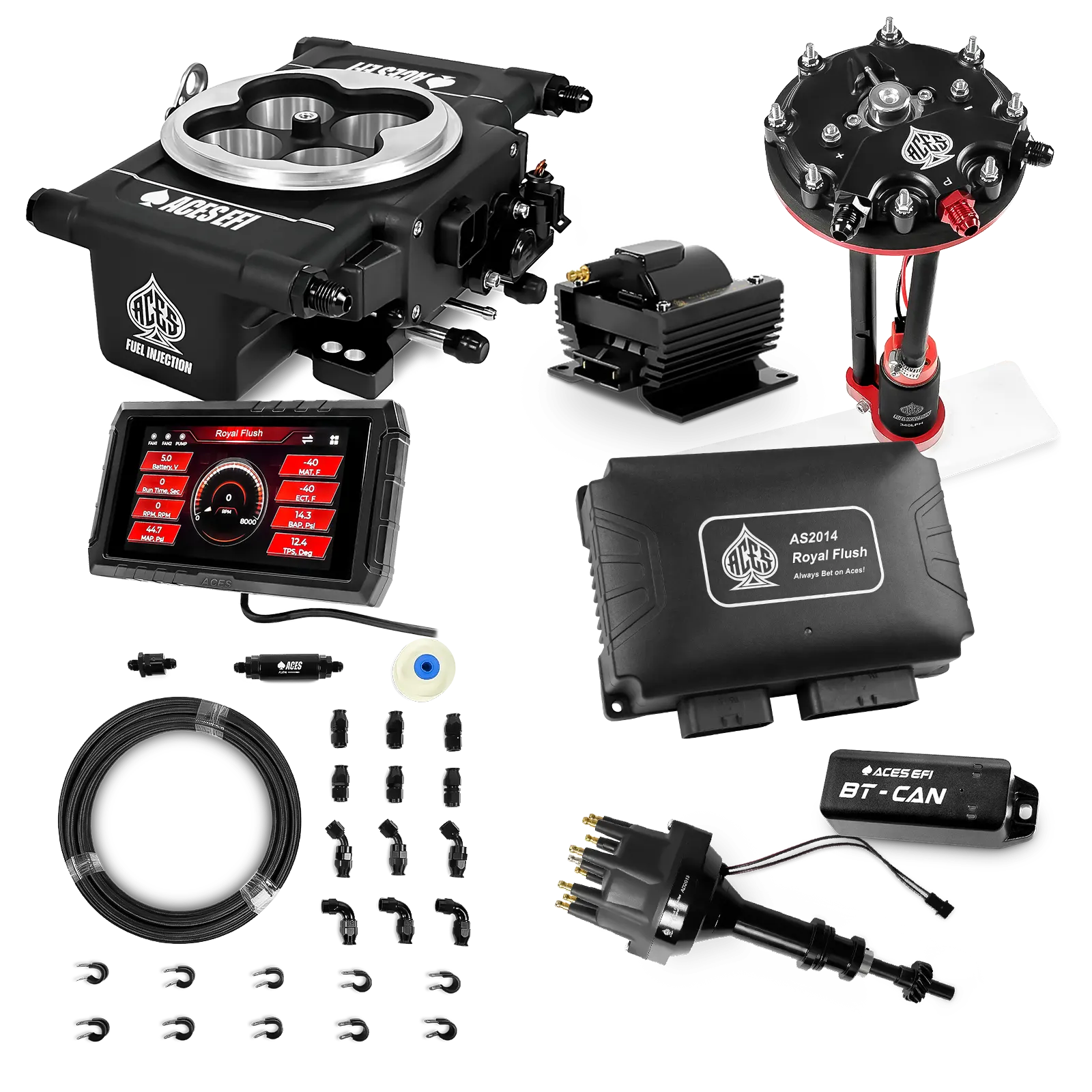 Royal Flush Master Kits (Black)