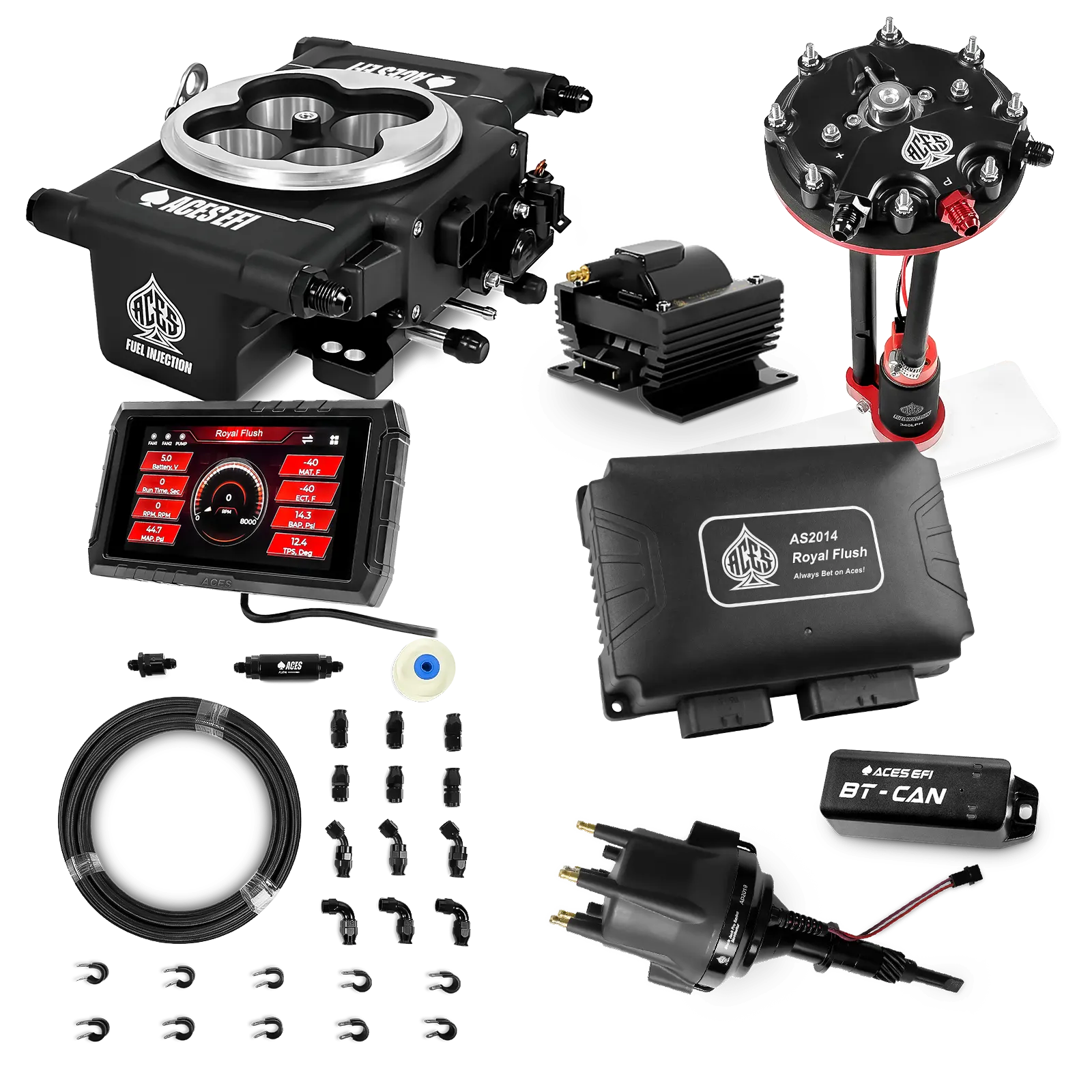 Royal Flush Master Kits (Black)