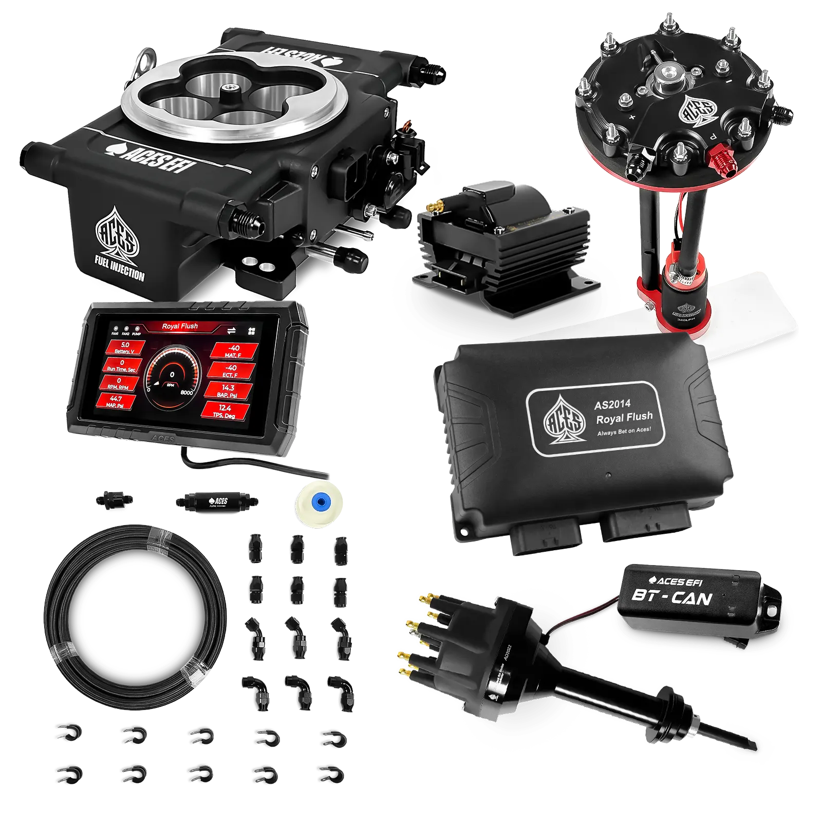 Royal Flush Master Kits (Black)