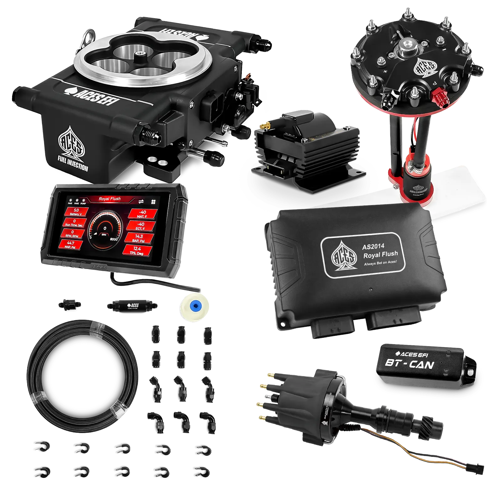 Royal Flush Master Kits (Black)