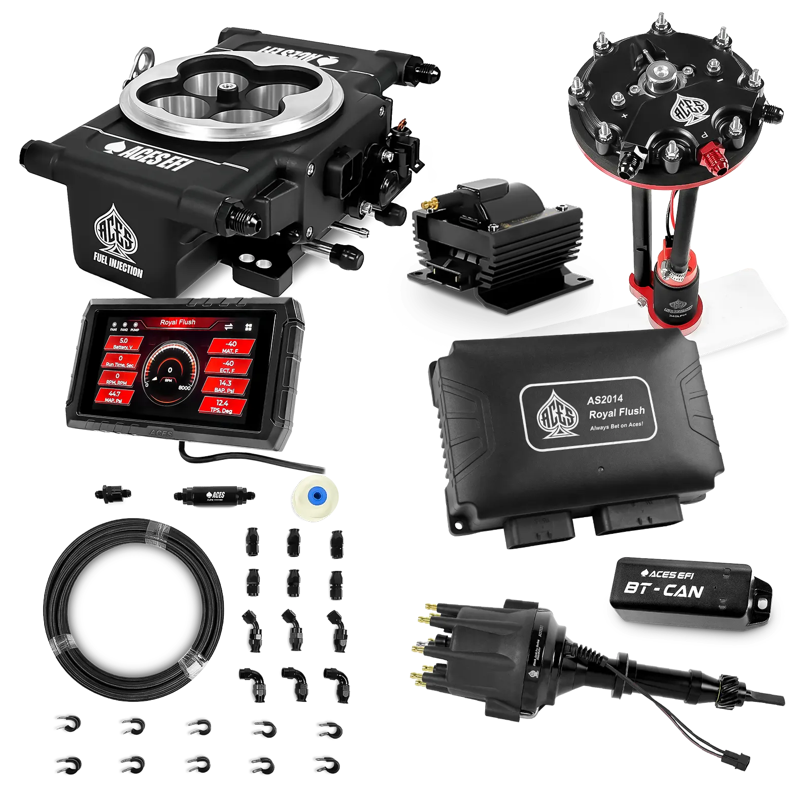 Royal Flush Master Kits (Black)