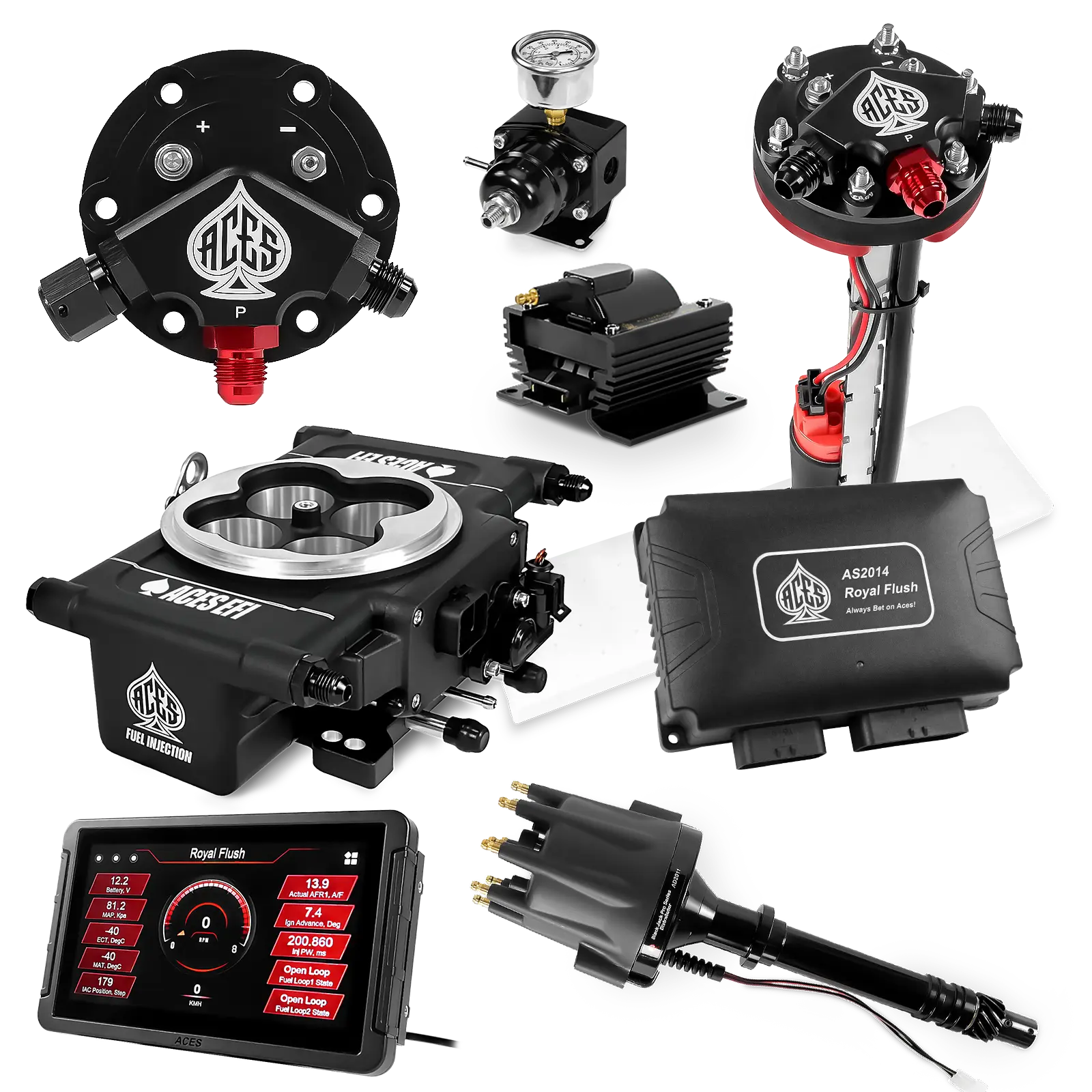 Royal Flush Master Kits (Black)