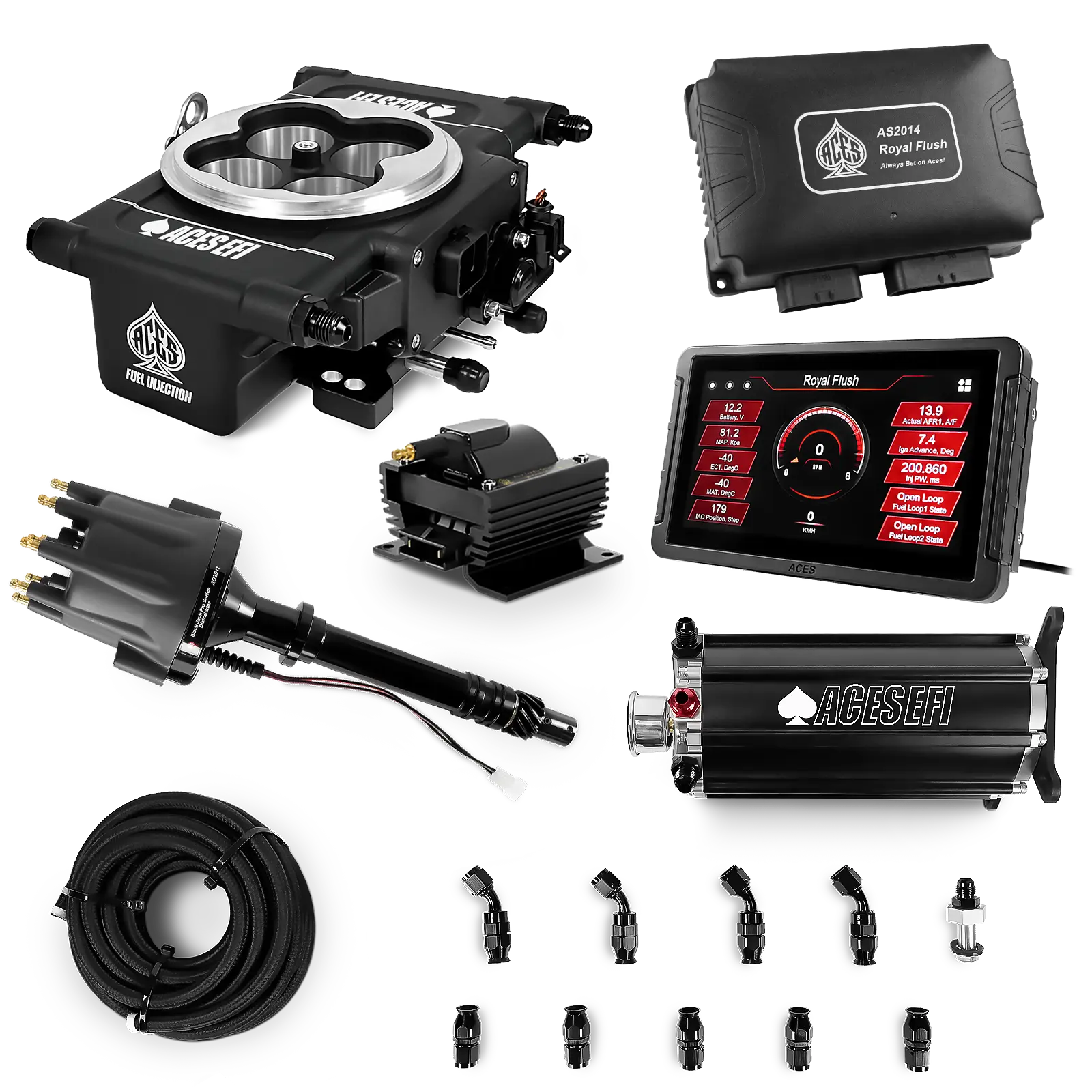 Royal Flush Master Kits (Black)
