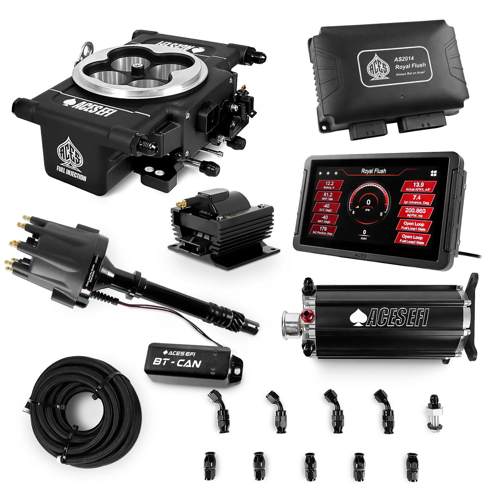 Royal Flush Master Kits (Black)