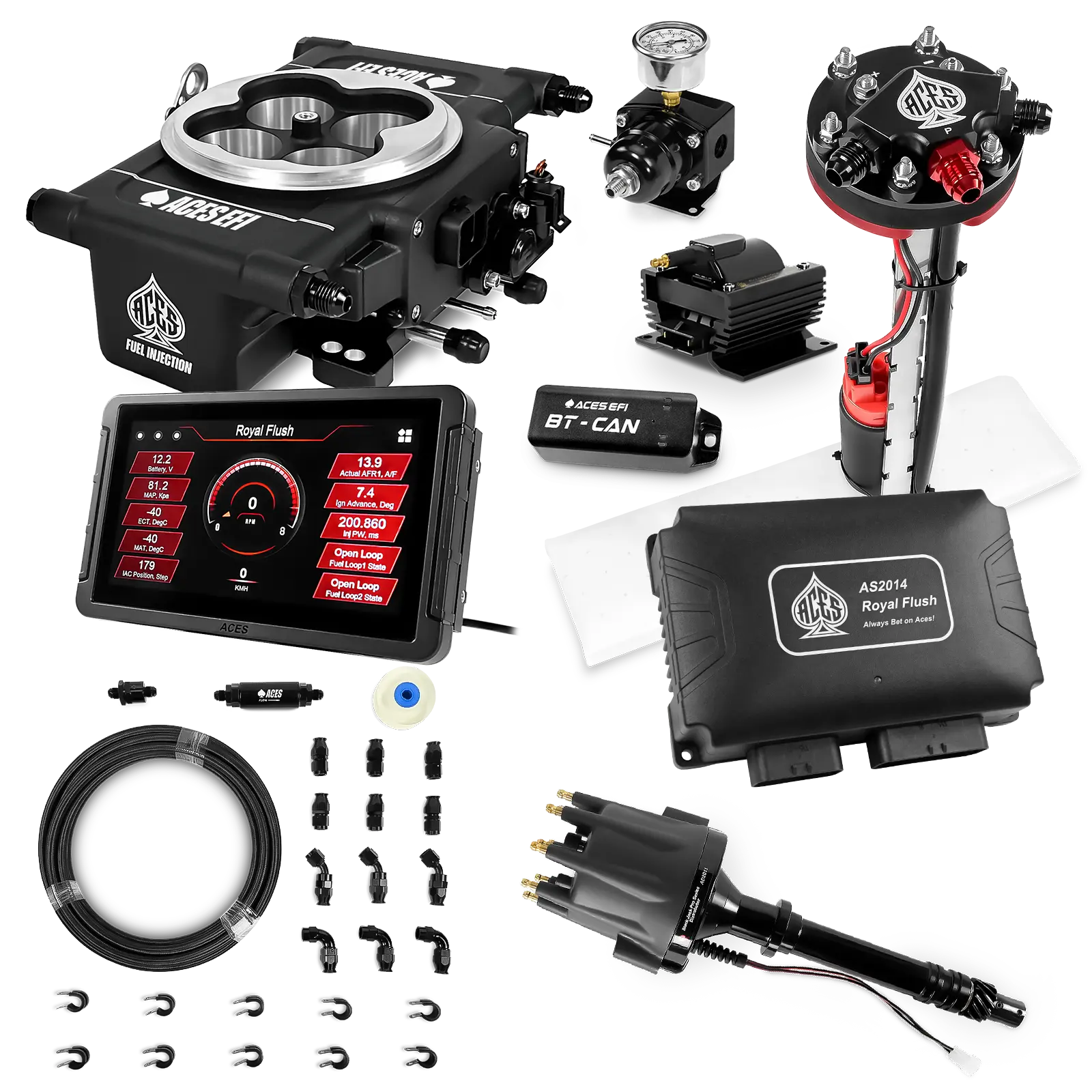 Royal Flush Master Kits (Black)