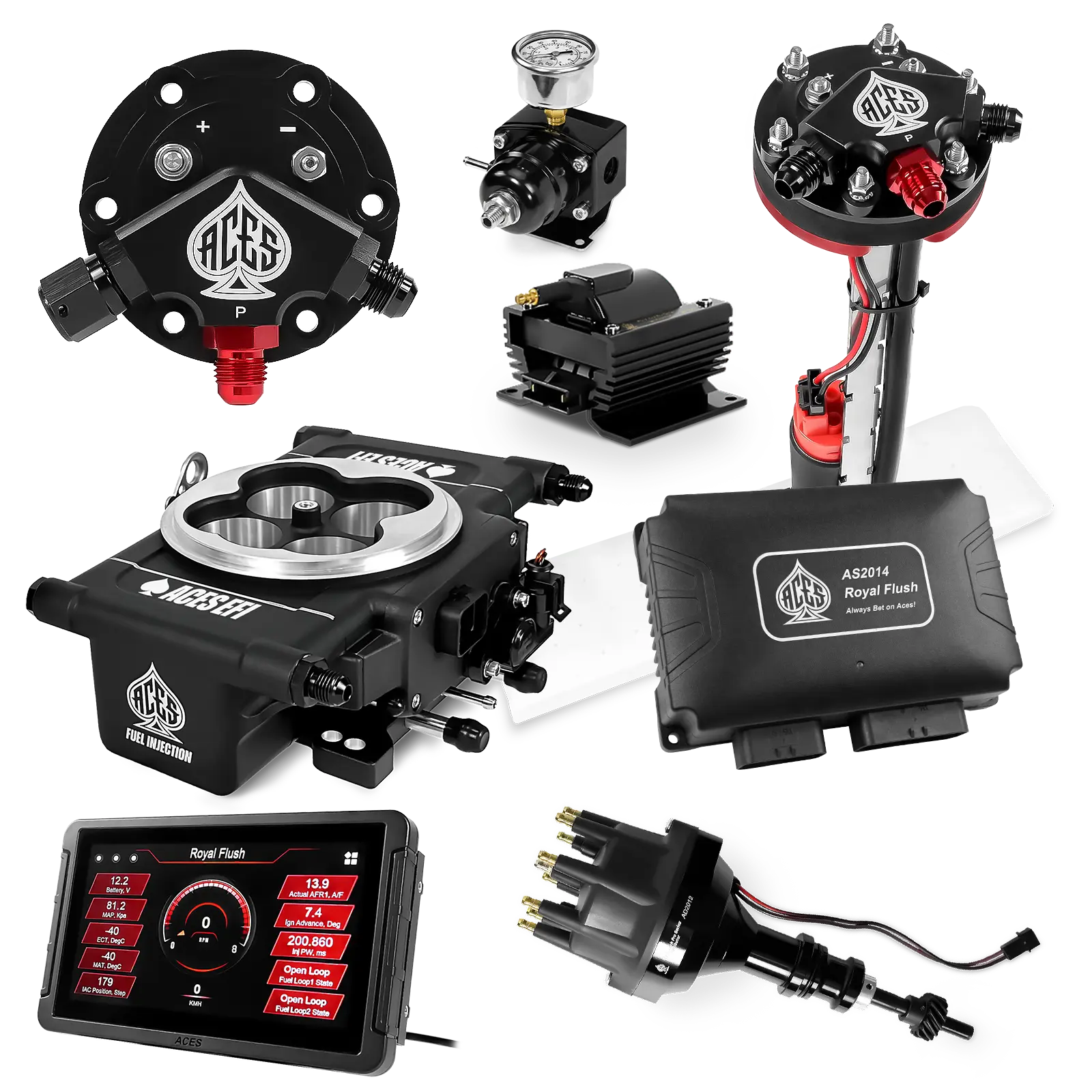 Royal Flush Master Kits (Black)