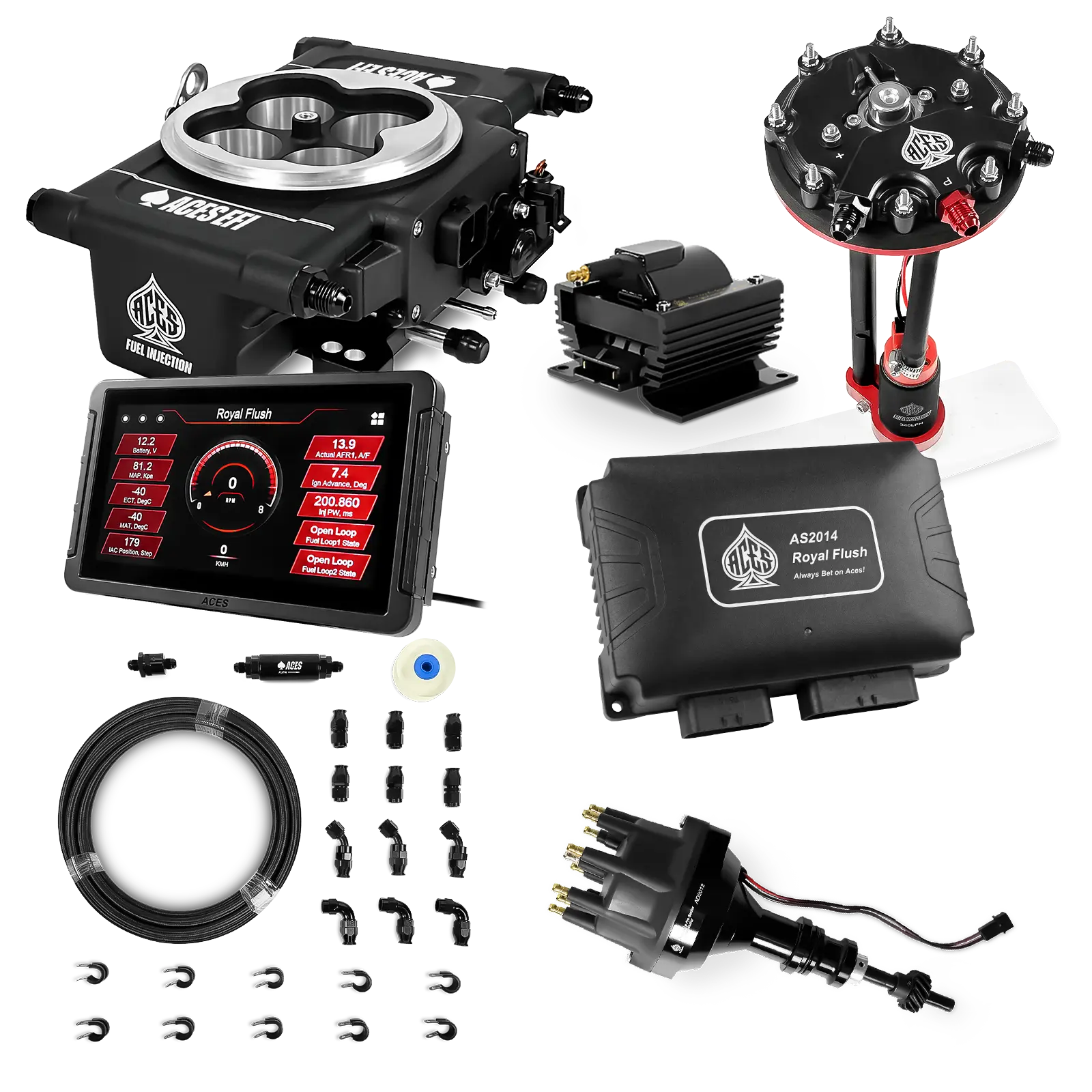 Royal Flush Master Kits (Black)