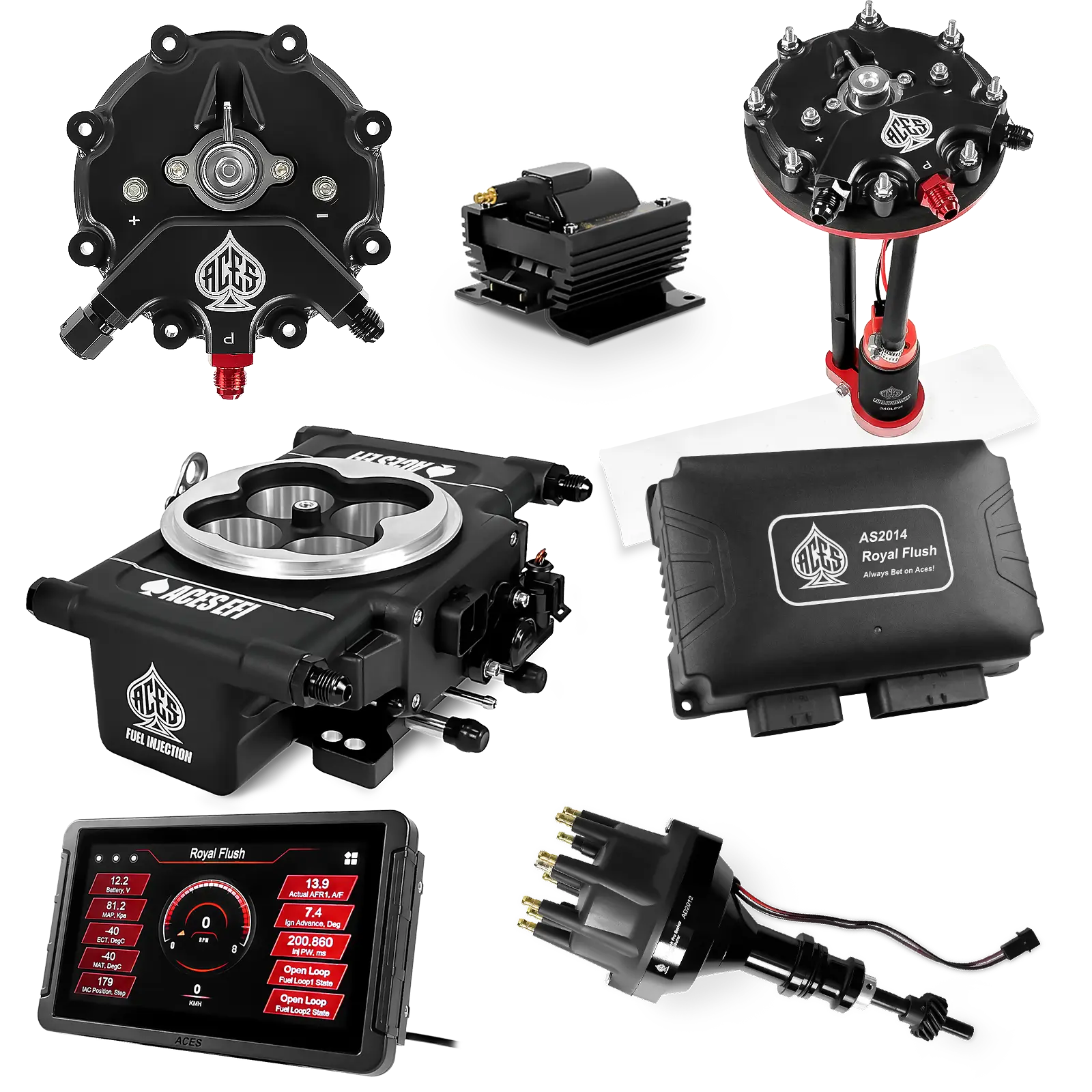 Royal Flush Master Kits (Black)