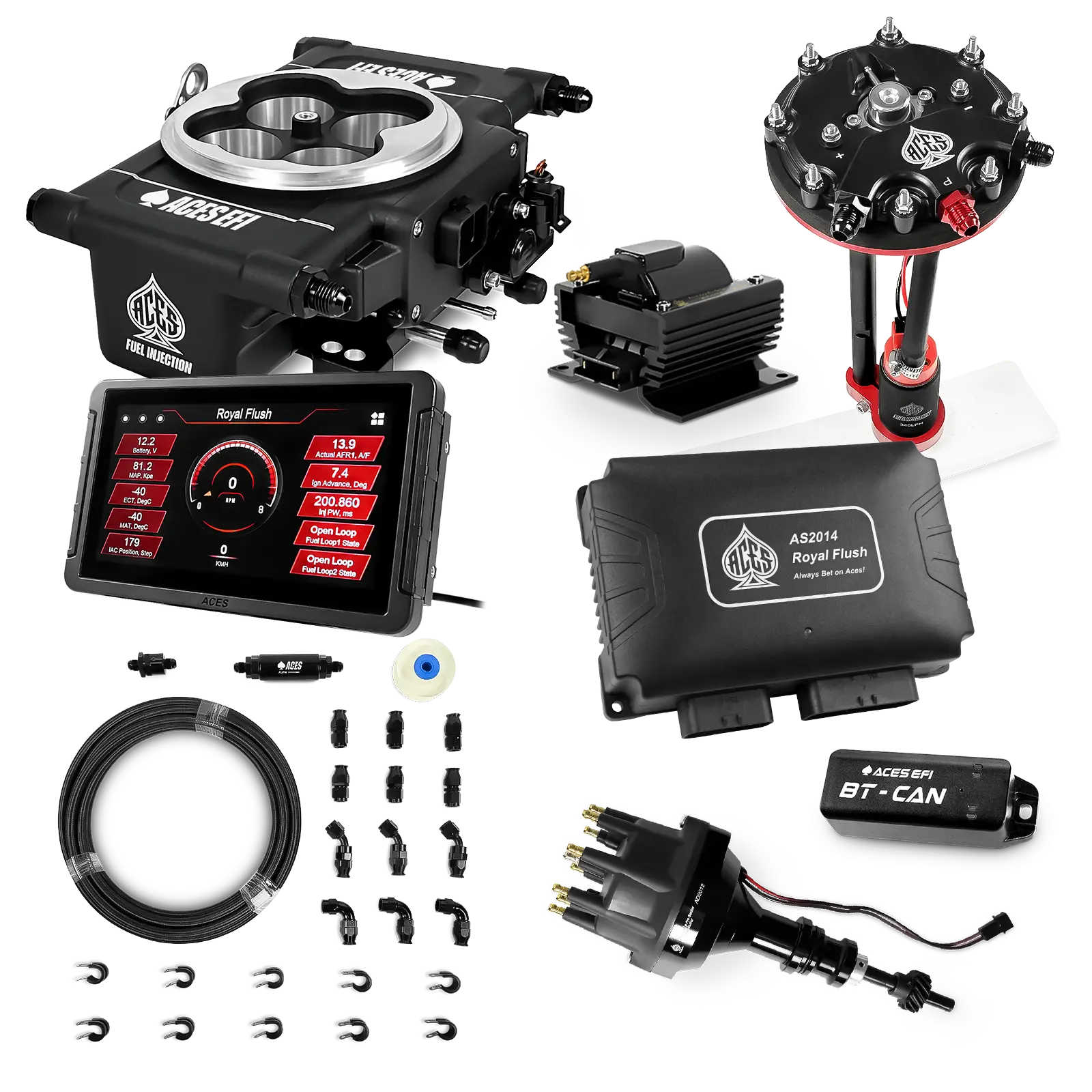Royal Flush Master Kits (Black)