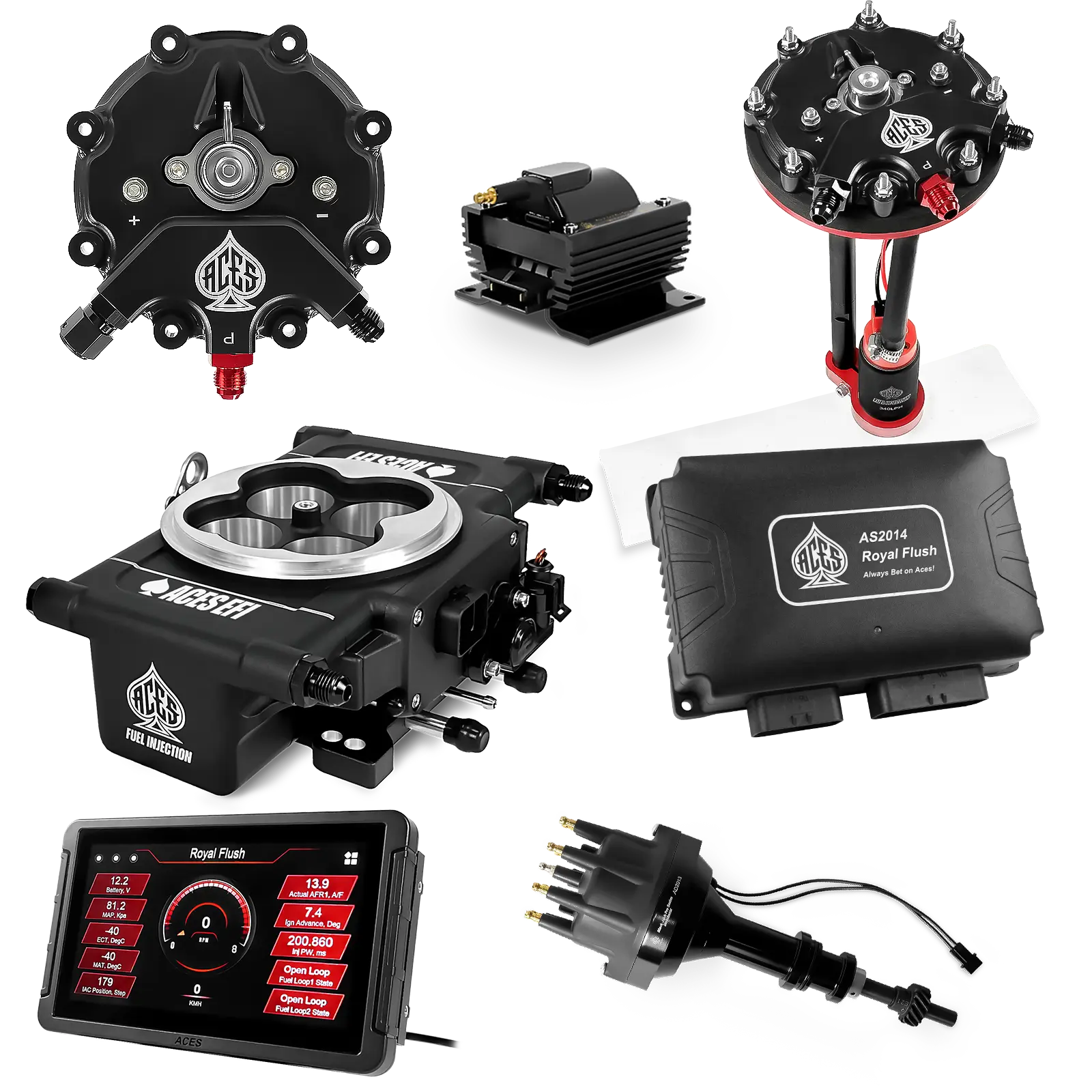 Royal Flush Master Kits (Black)