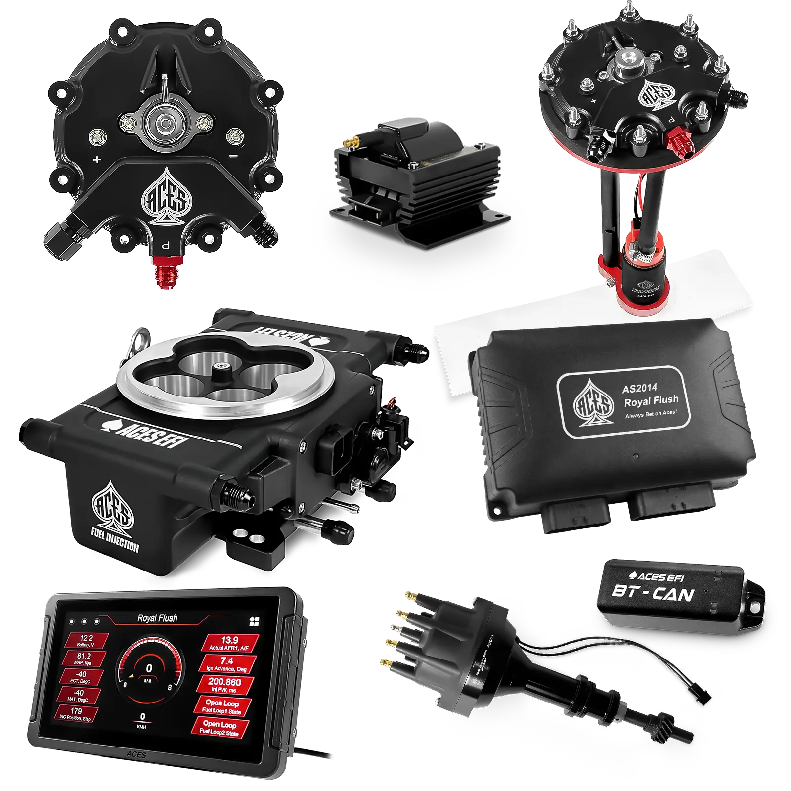 Royal Flush Master Kits (Black)