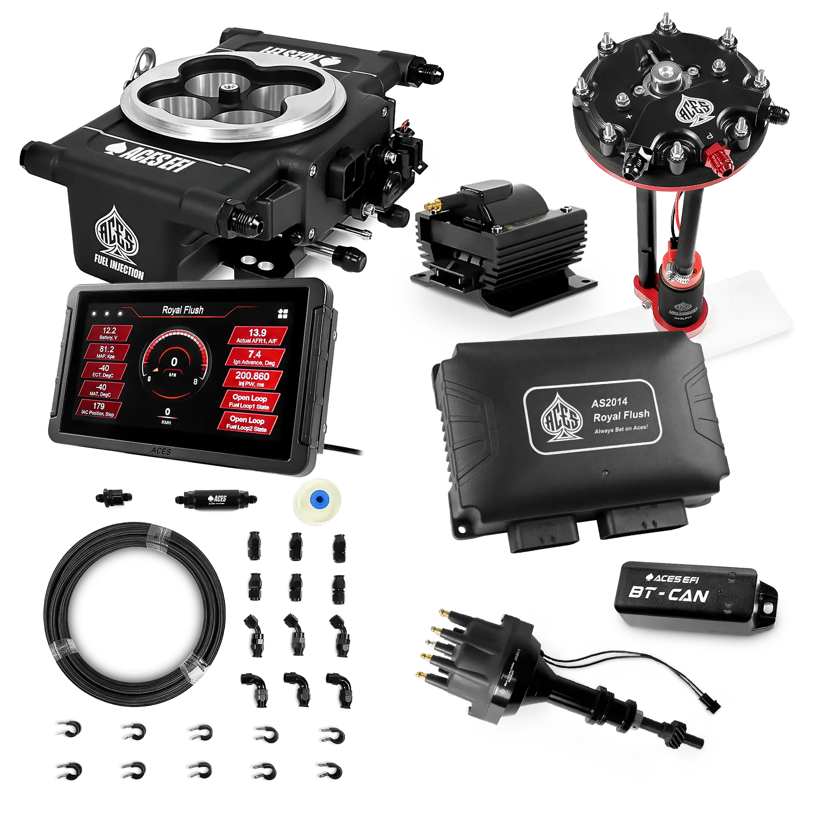 Royal Flush Master Kits (Black)