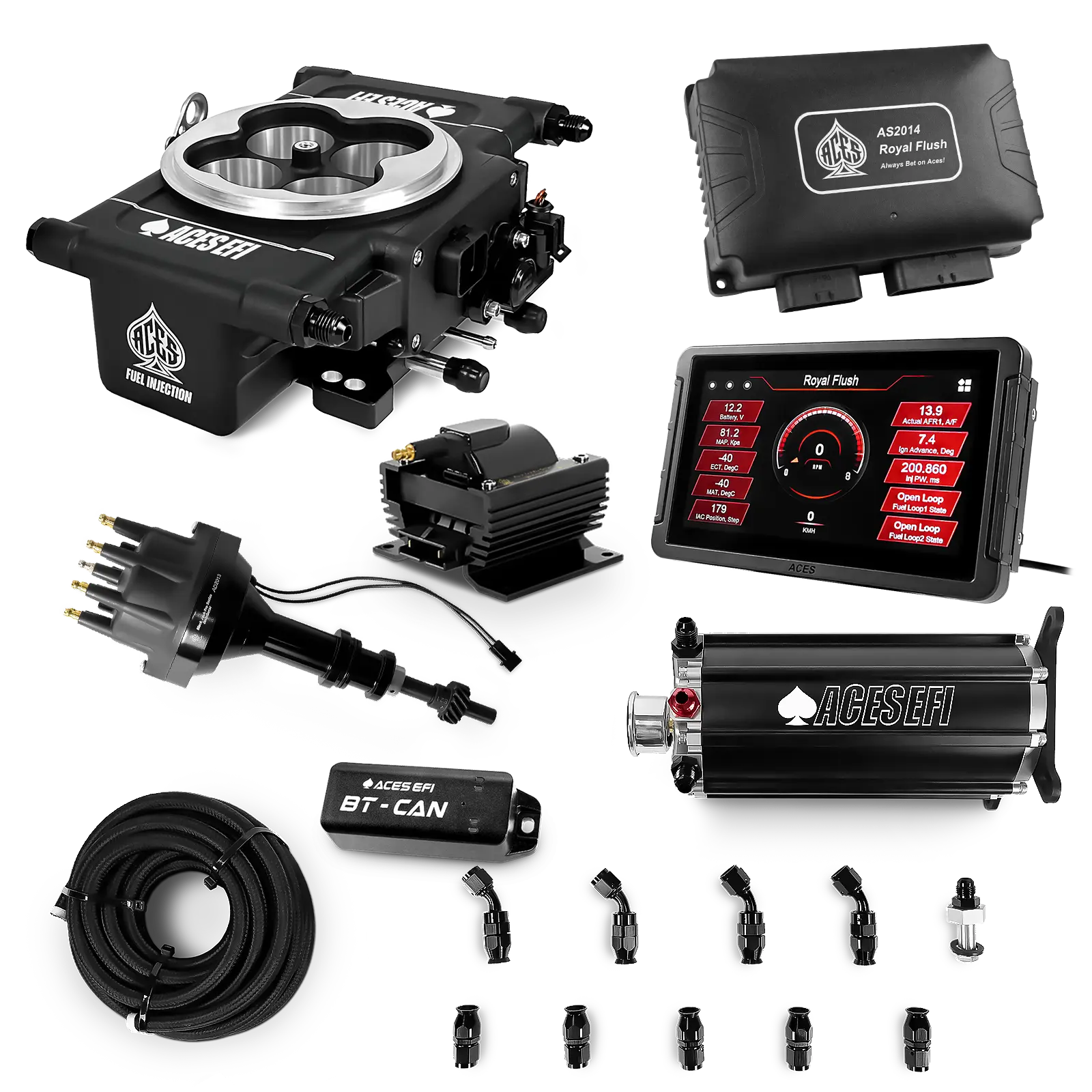 Royal Flush Master Kits (Black)