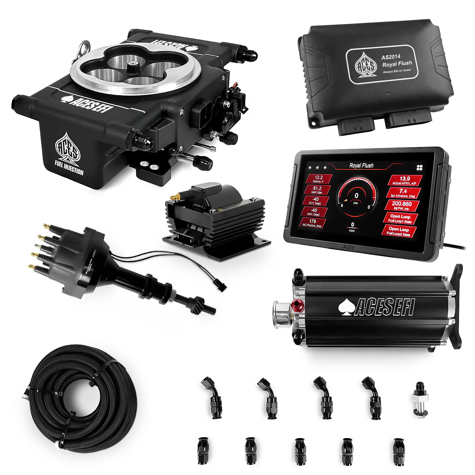 Royal Flush Master Kits (Black)