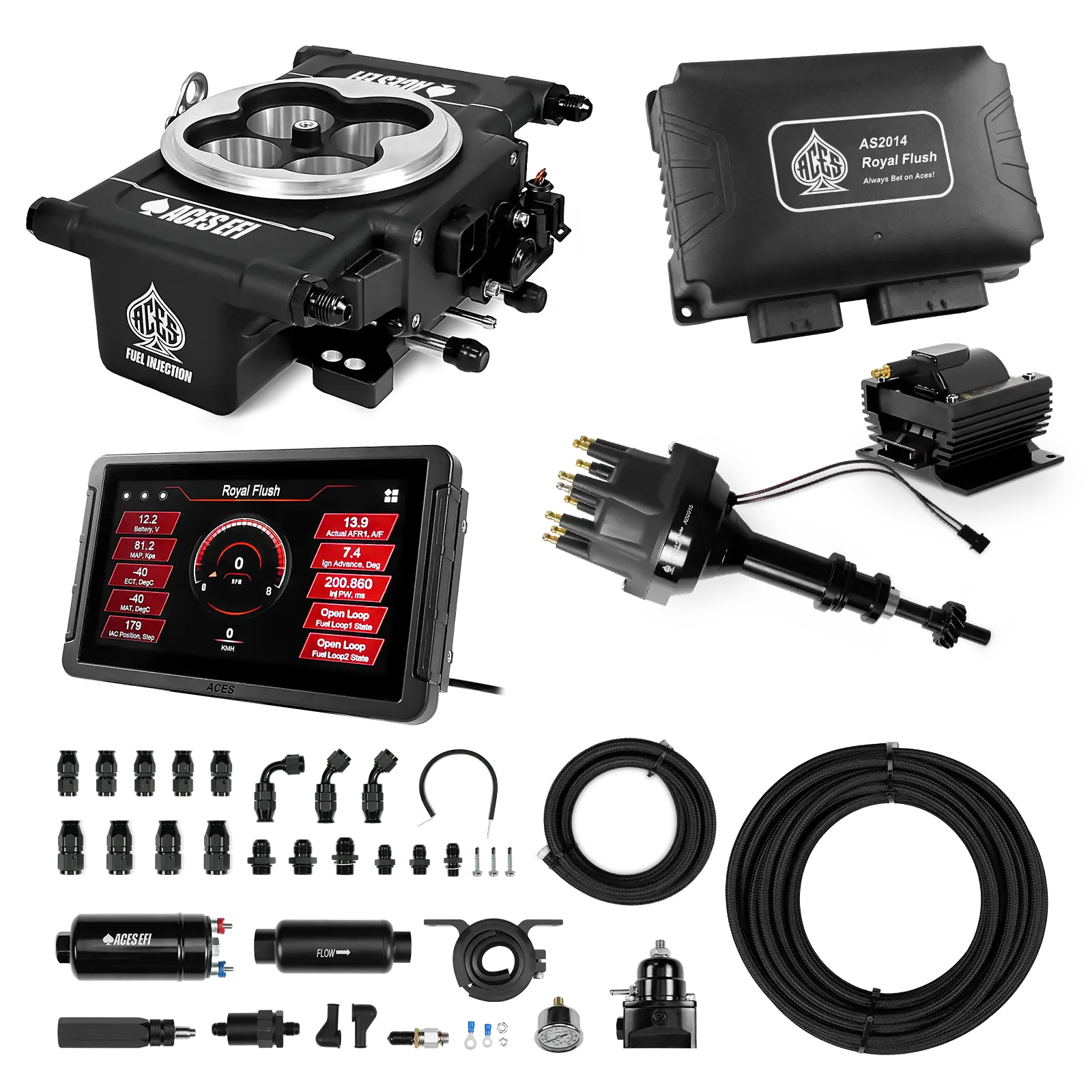 Royal Flush Master Kits (Black)