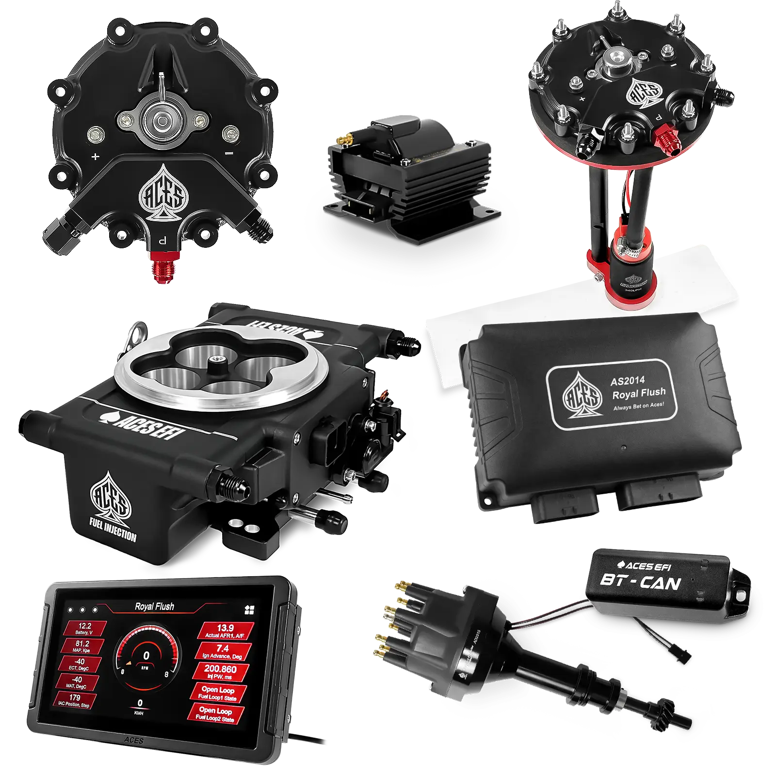 Royal Flush Master Kits (Black)