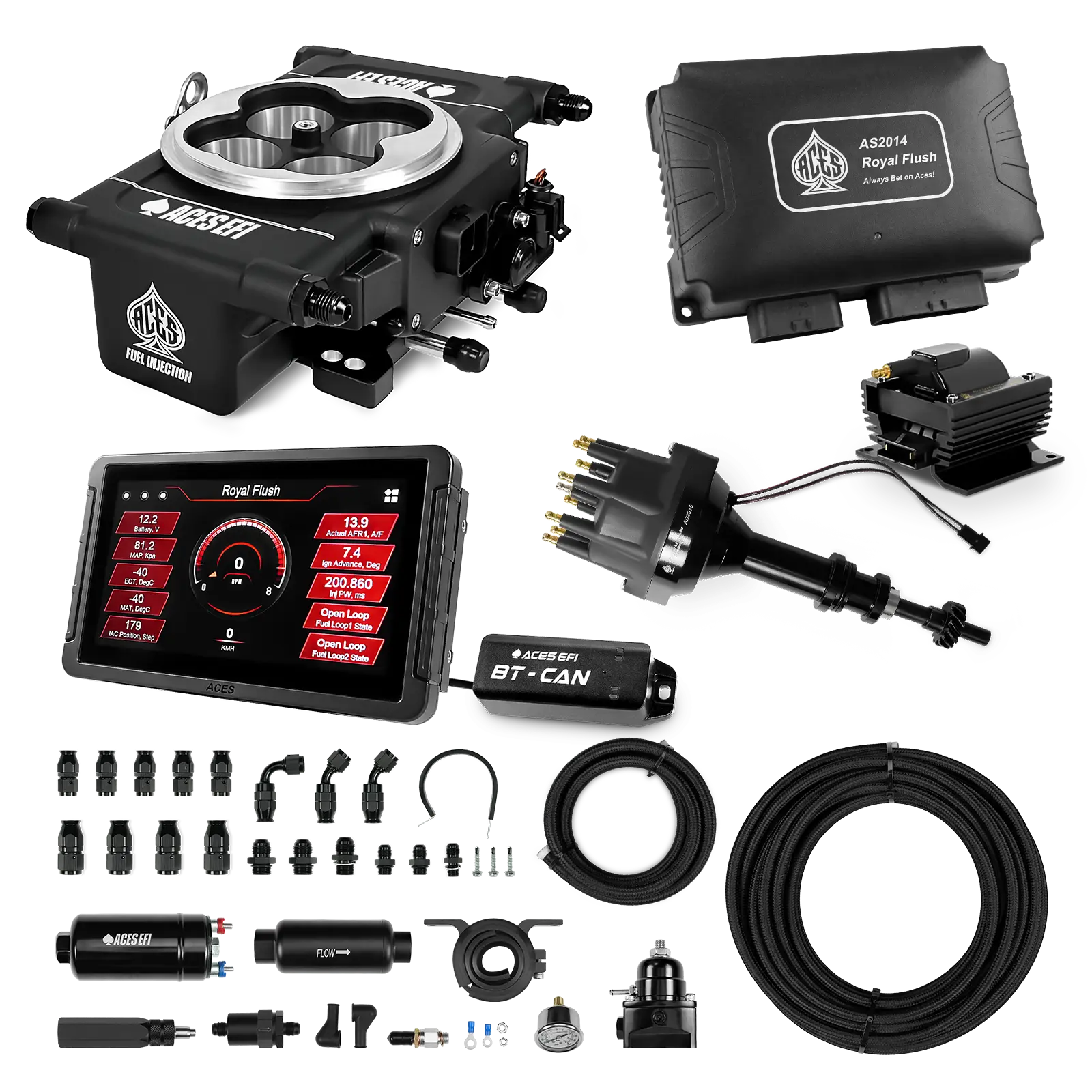Royal Flush Master Kits (Black)