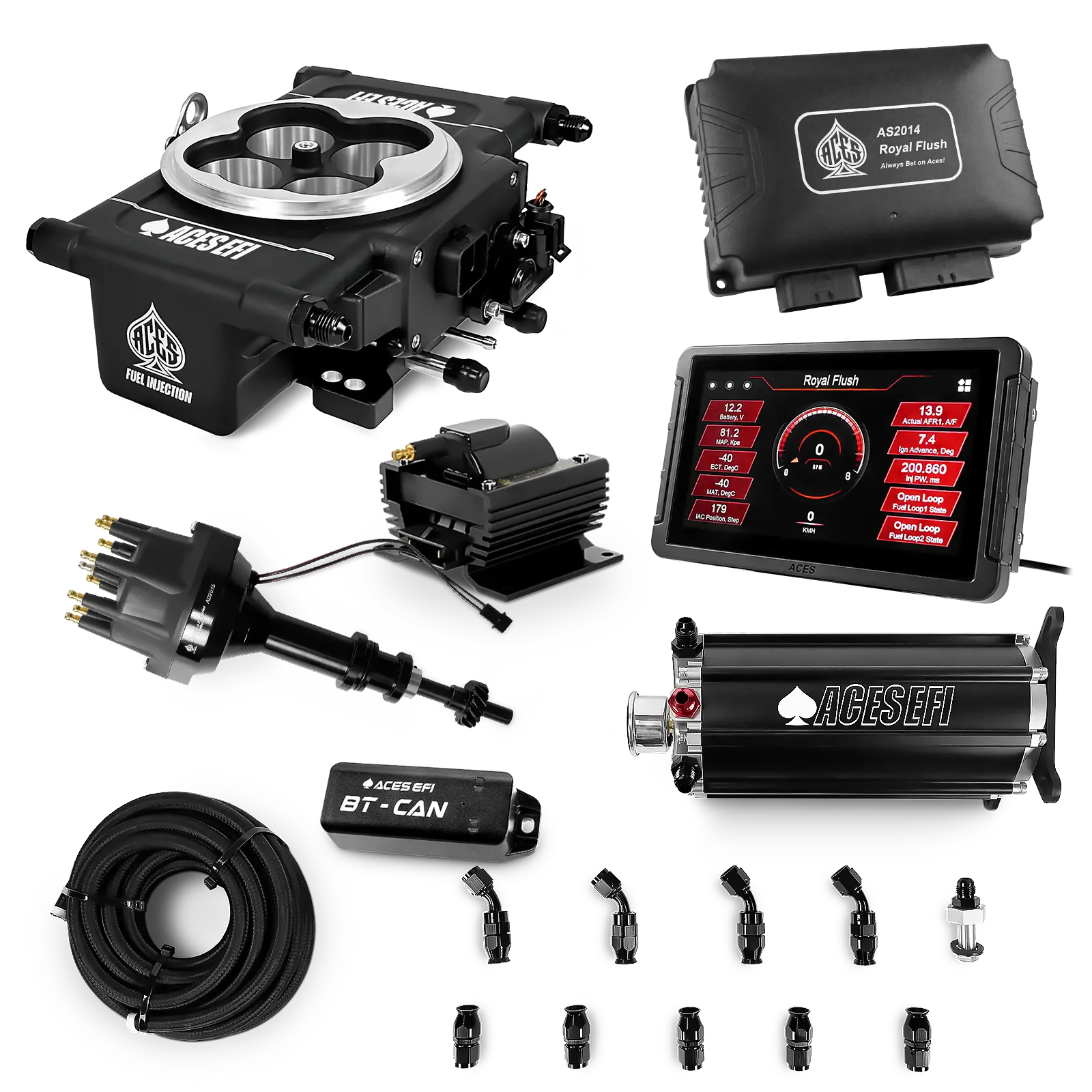 Royal Flush Master Kits (Black)