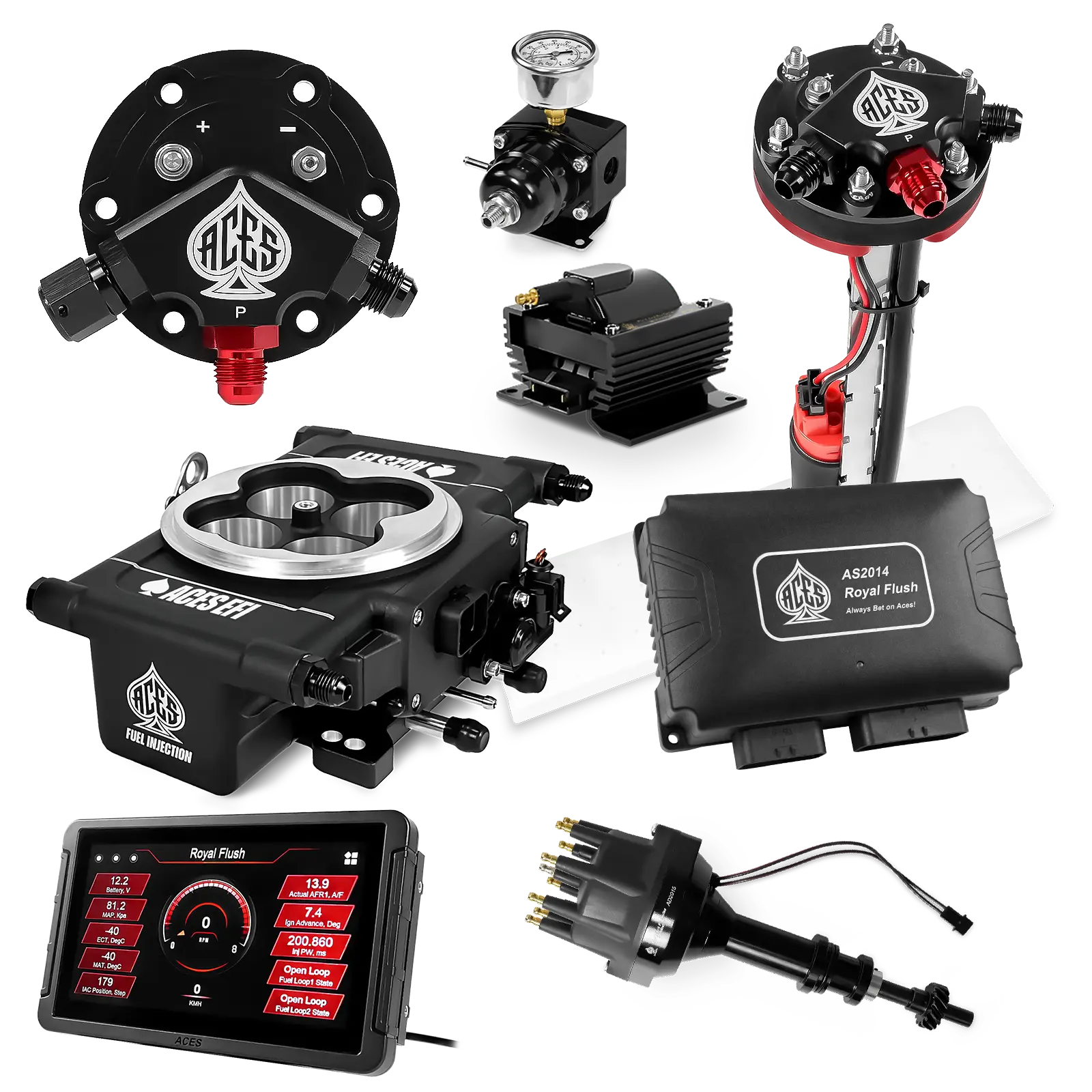 Royal Flush Master Kits (Black)