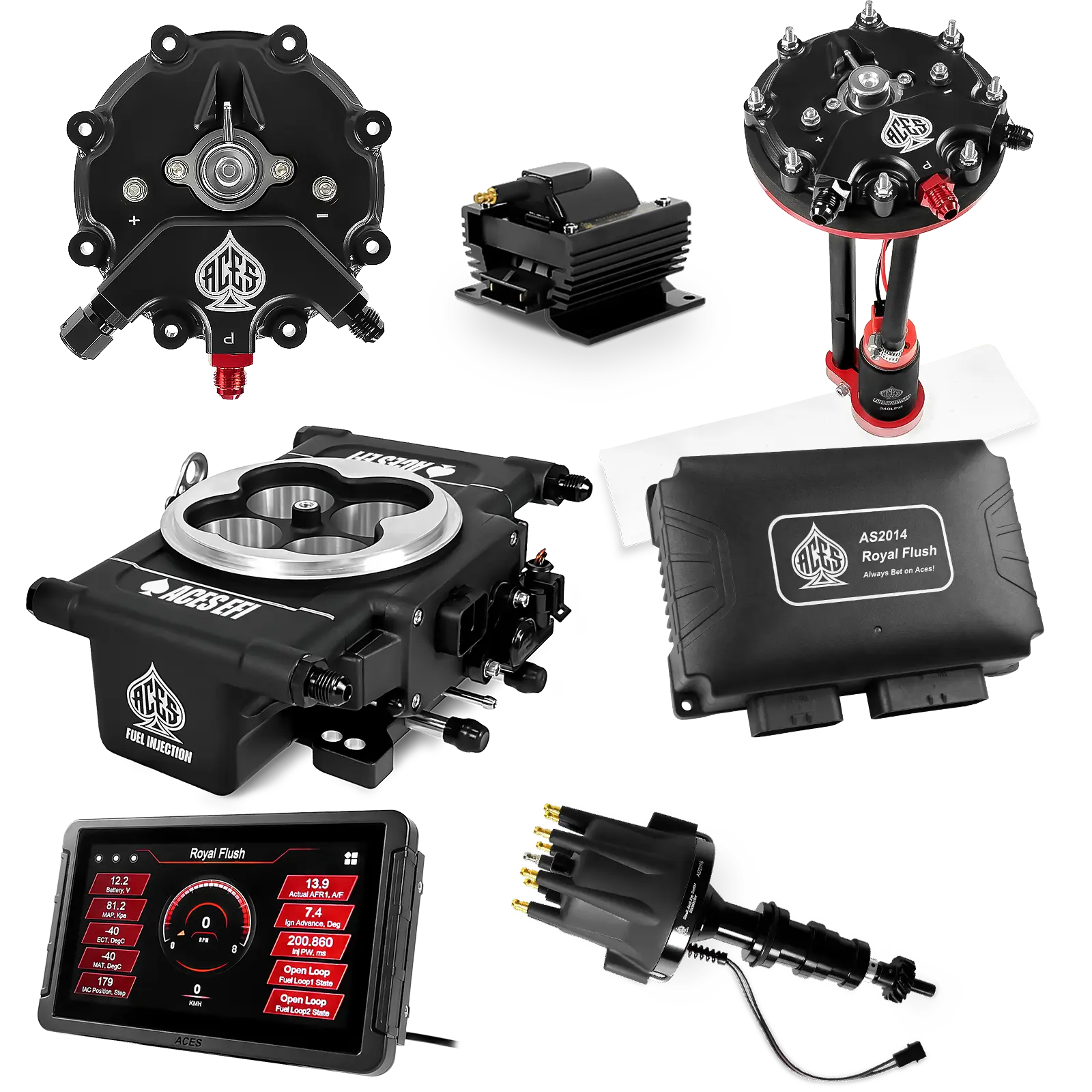 Royal Flush Master Kits (Black)