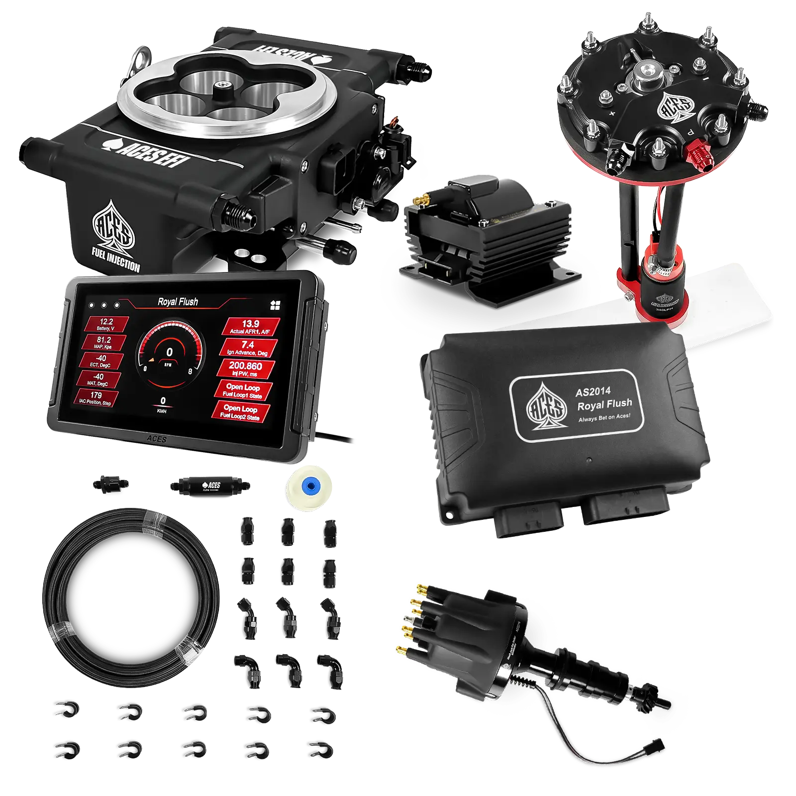Royal Flush Master Kits (Black)