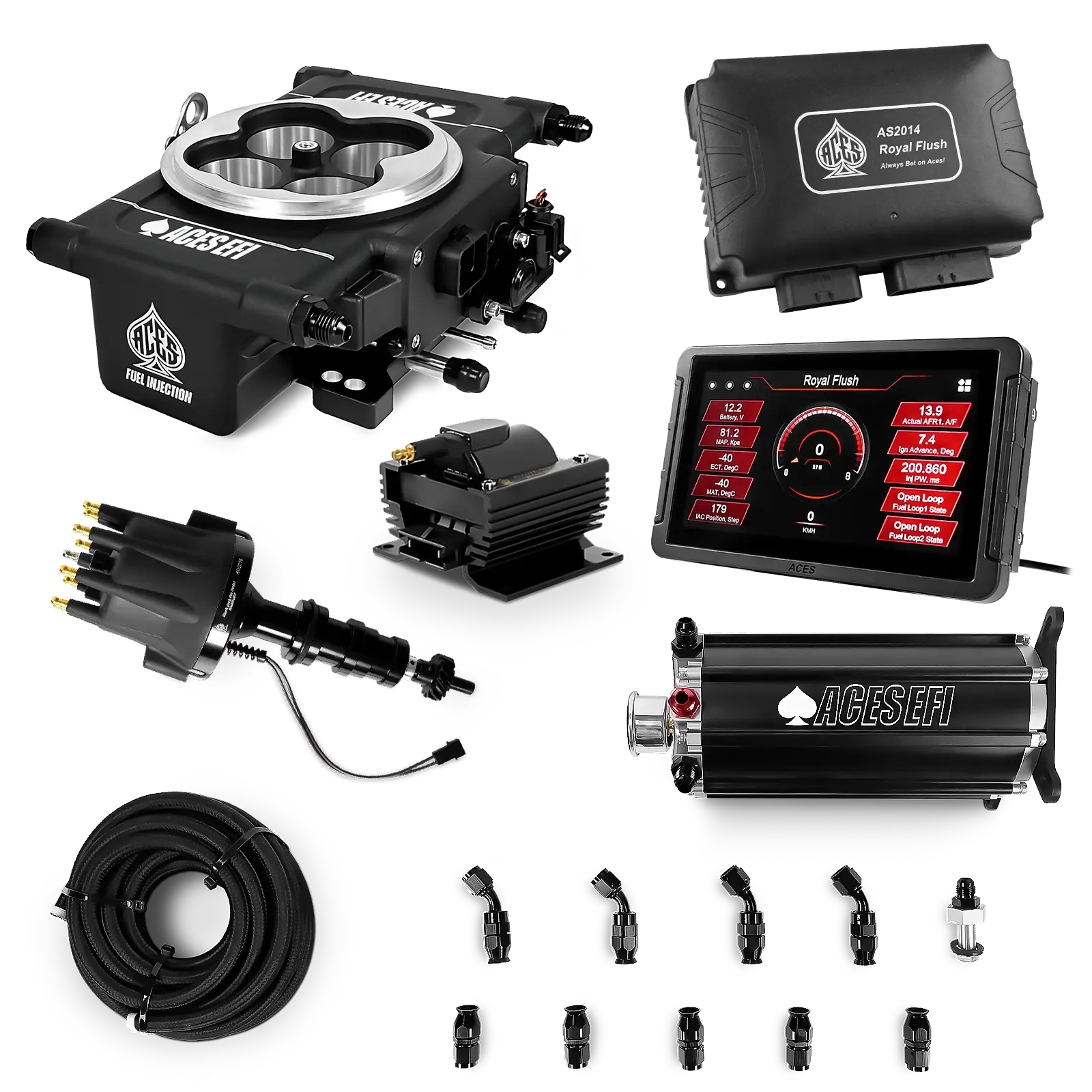 Royal Flush Master Kits (Black)