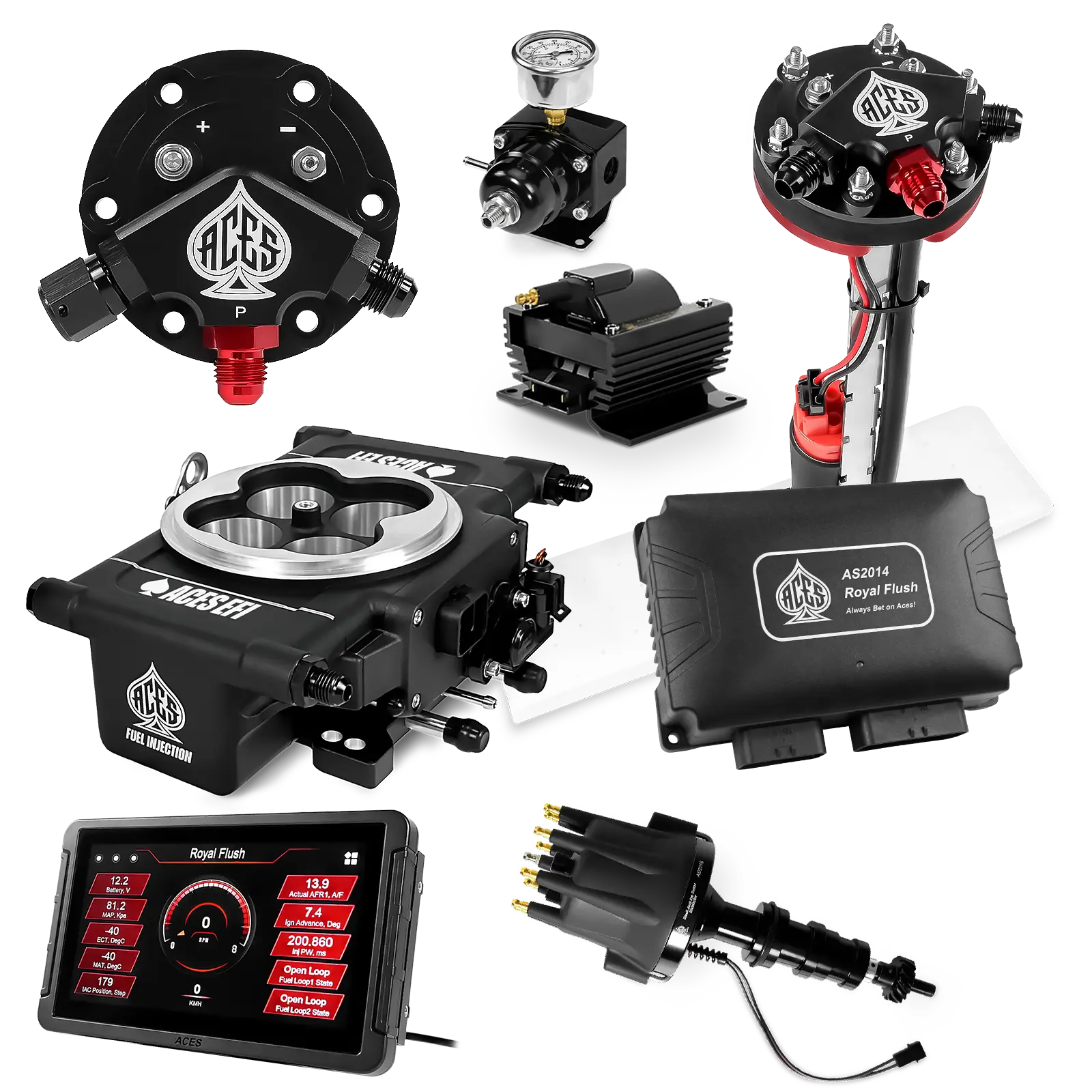 Royal Flush Master Kits (Black)