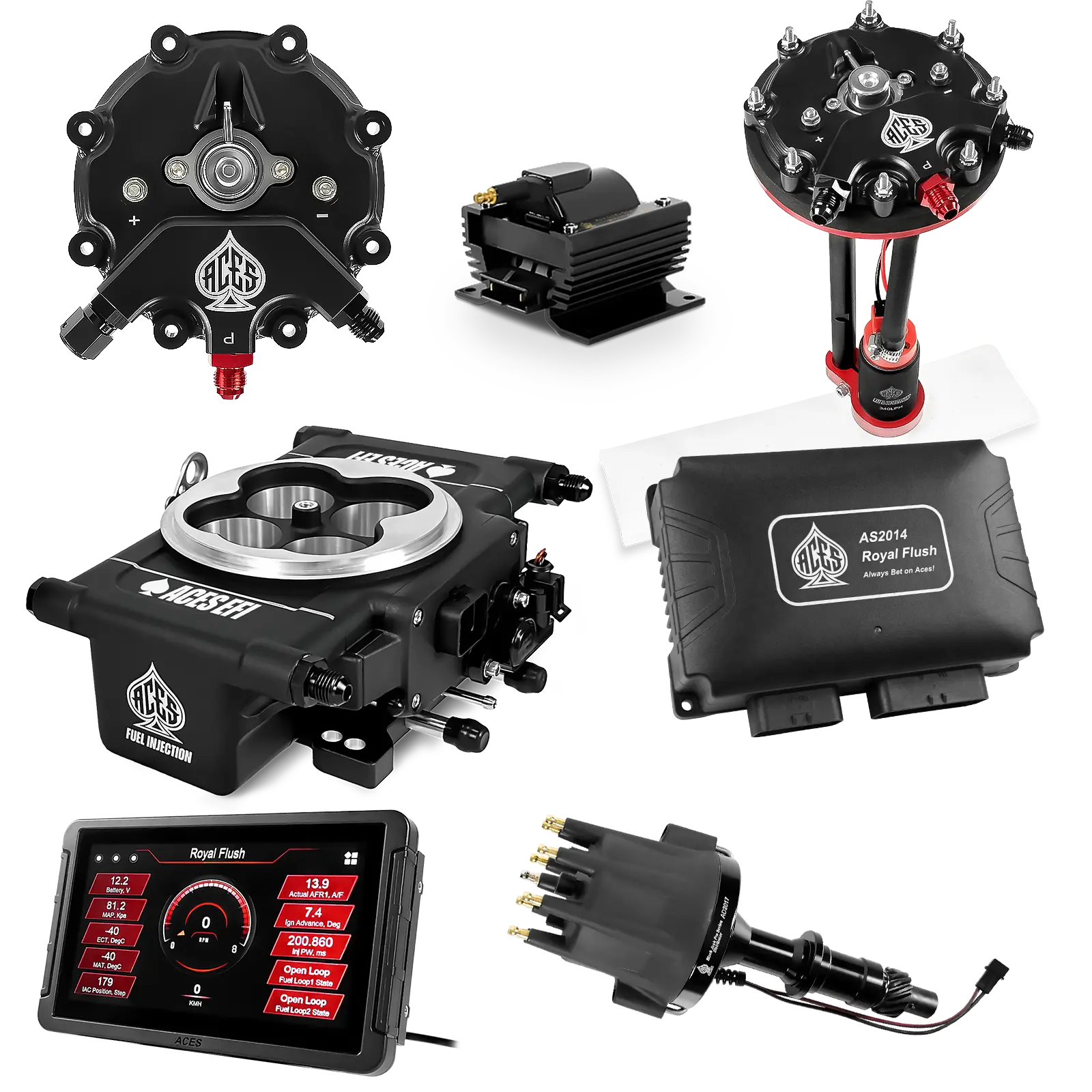 Royal Flush Master Kits (Black)