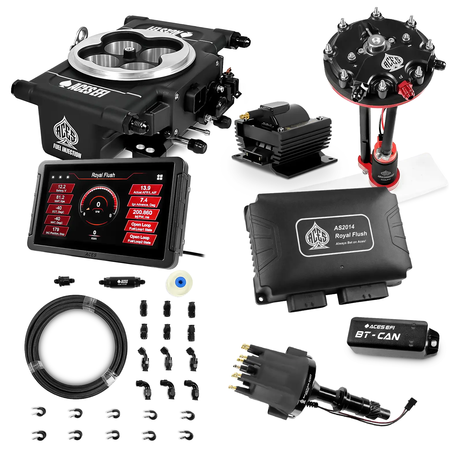 Royal Flush Master Kits (Black)