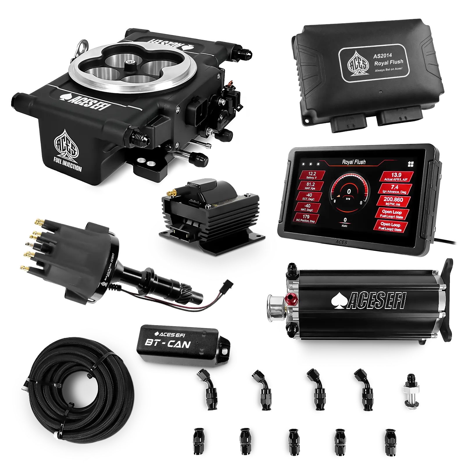Royal Flush Master Kits (Black)