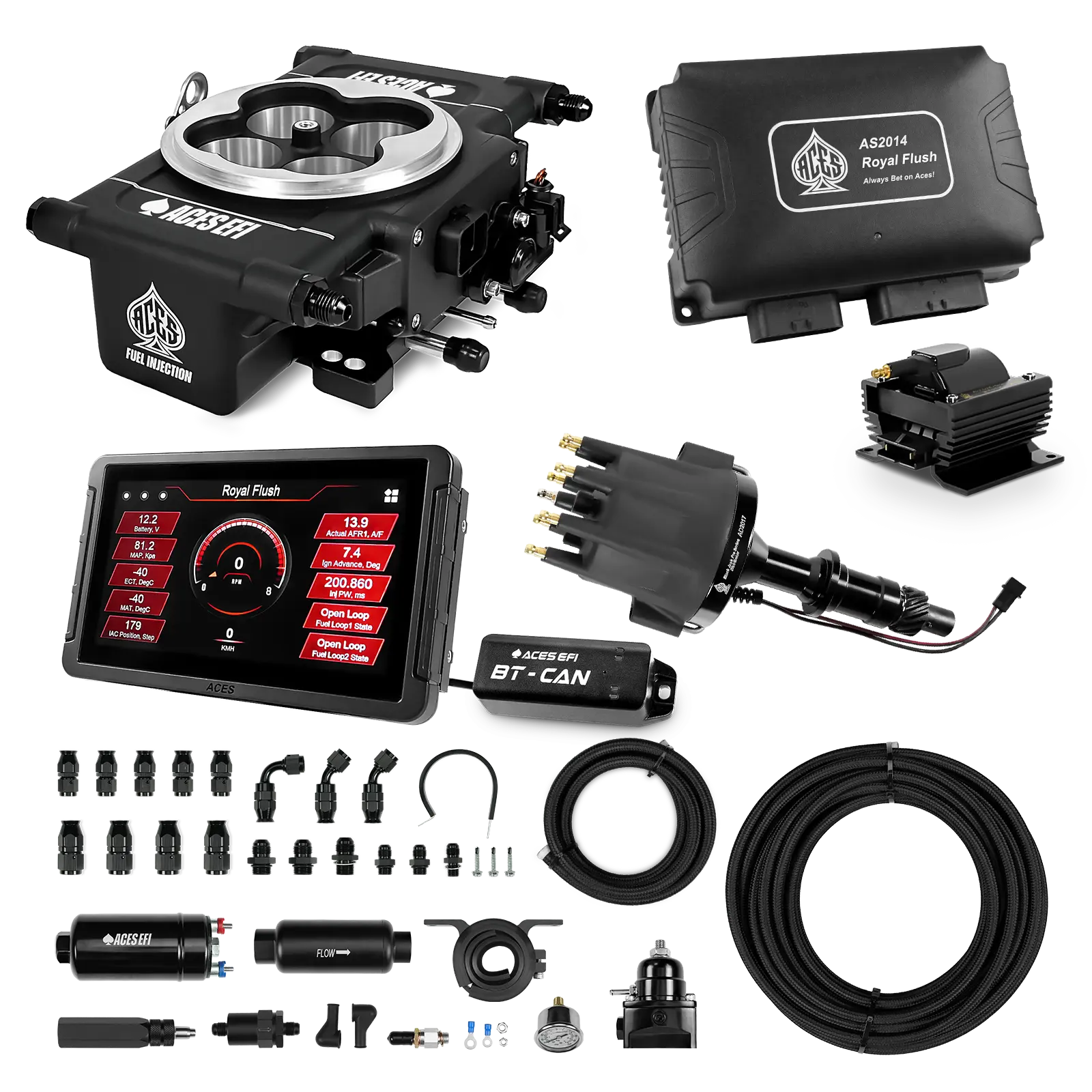 Royal Flush Master Kits (Black)