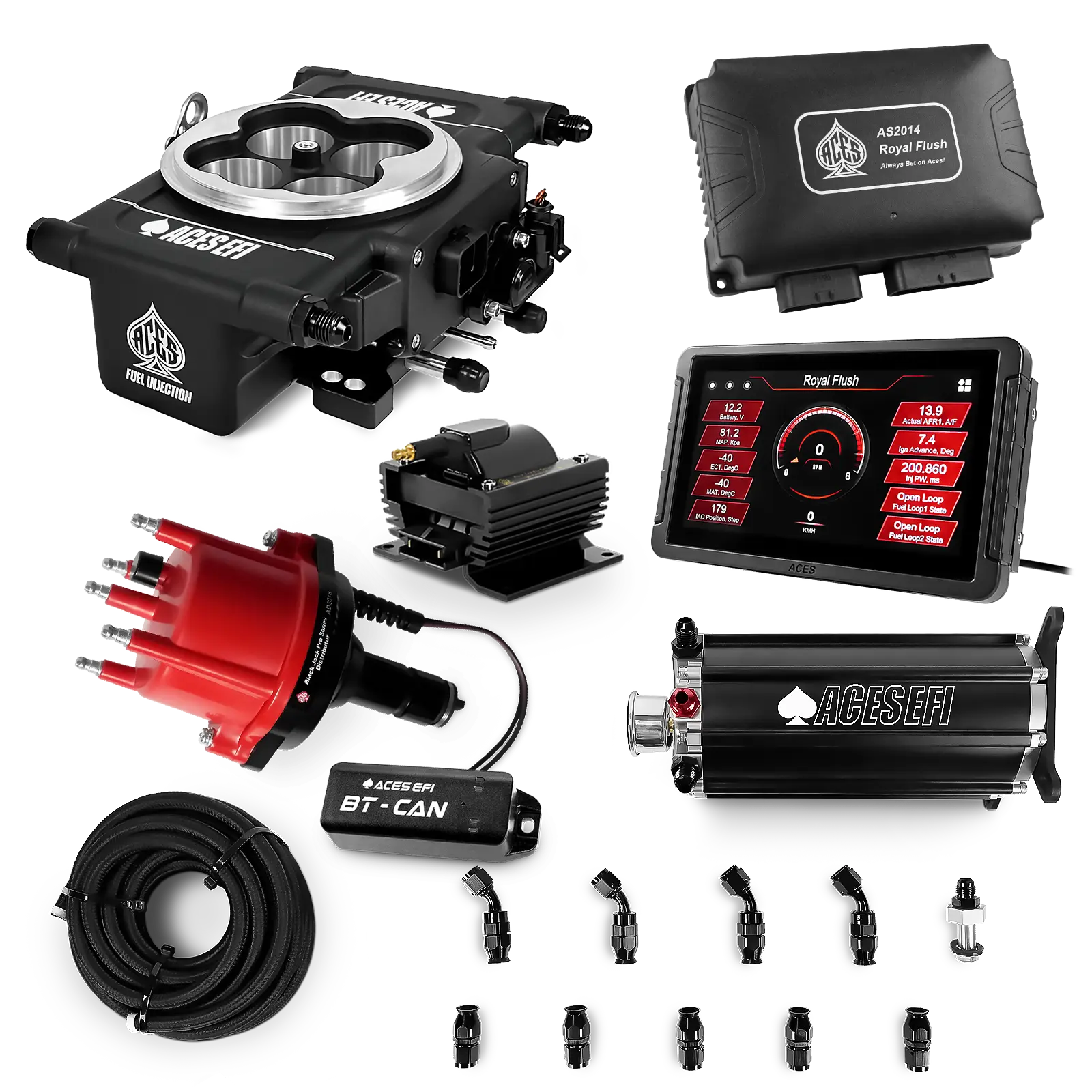 Royal Flush Master Kits (Black)