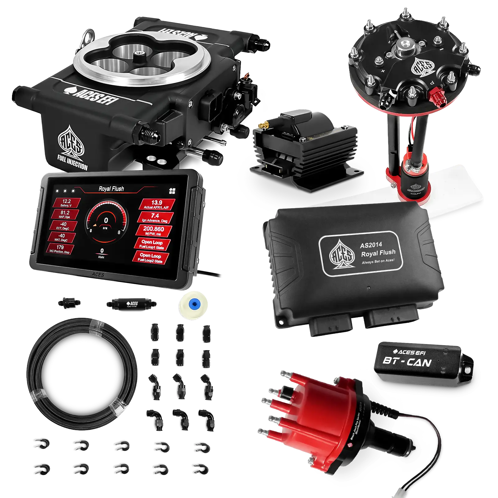Royal Flush Master Kits (Black)