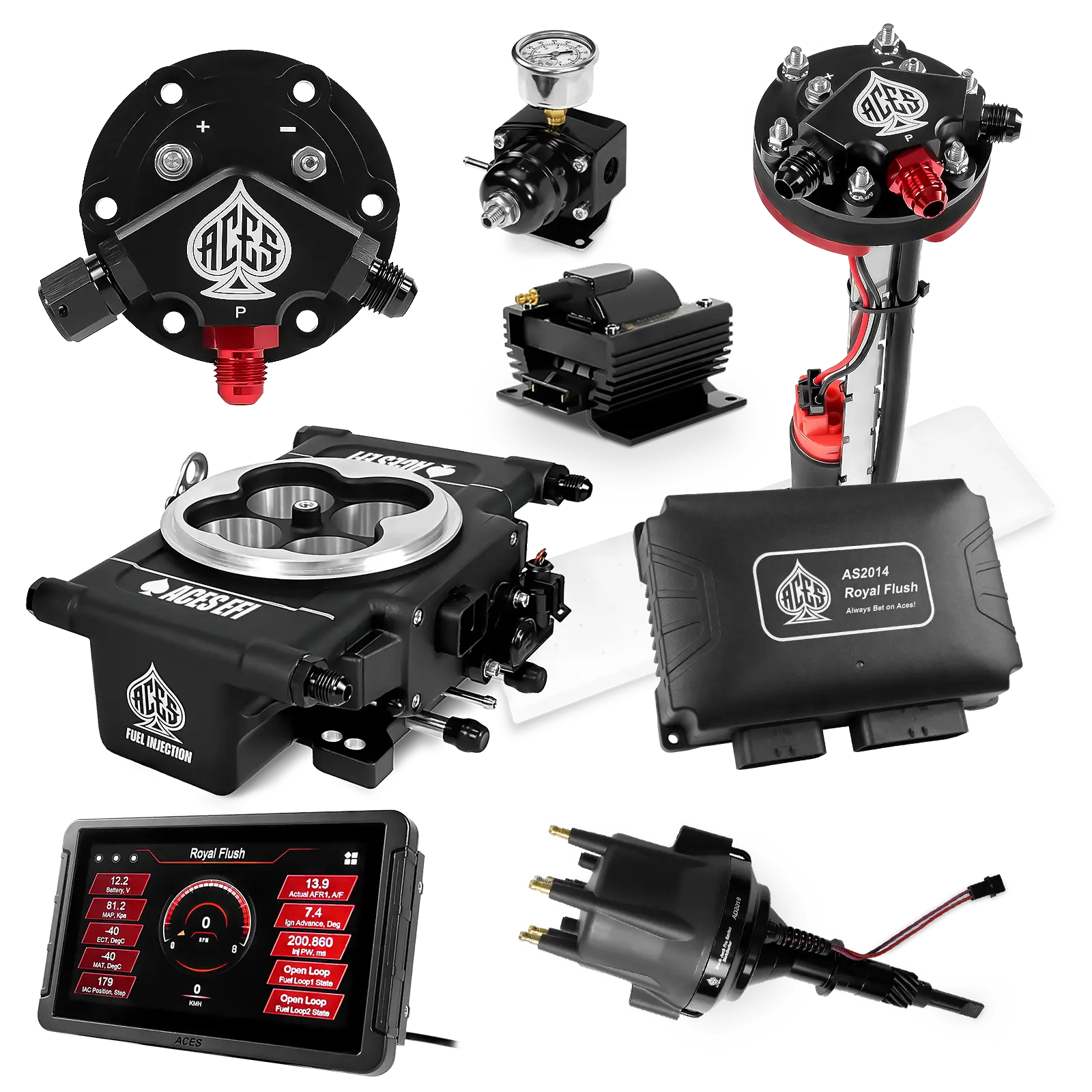 Royal Flush Master Kits (Black)