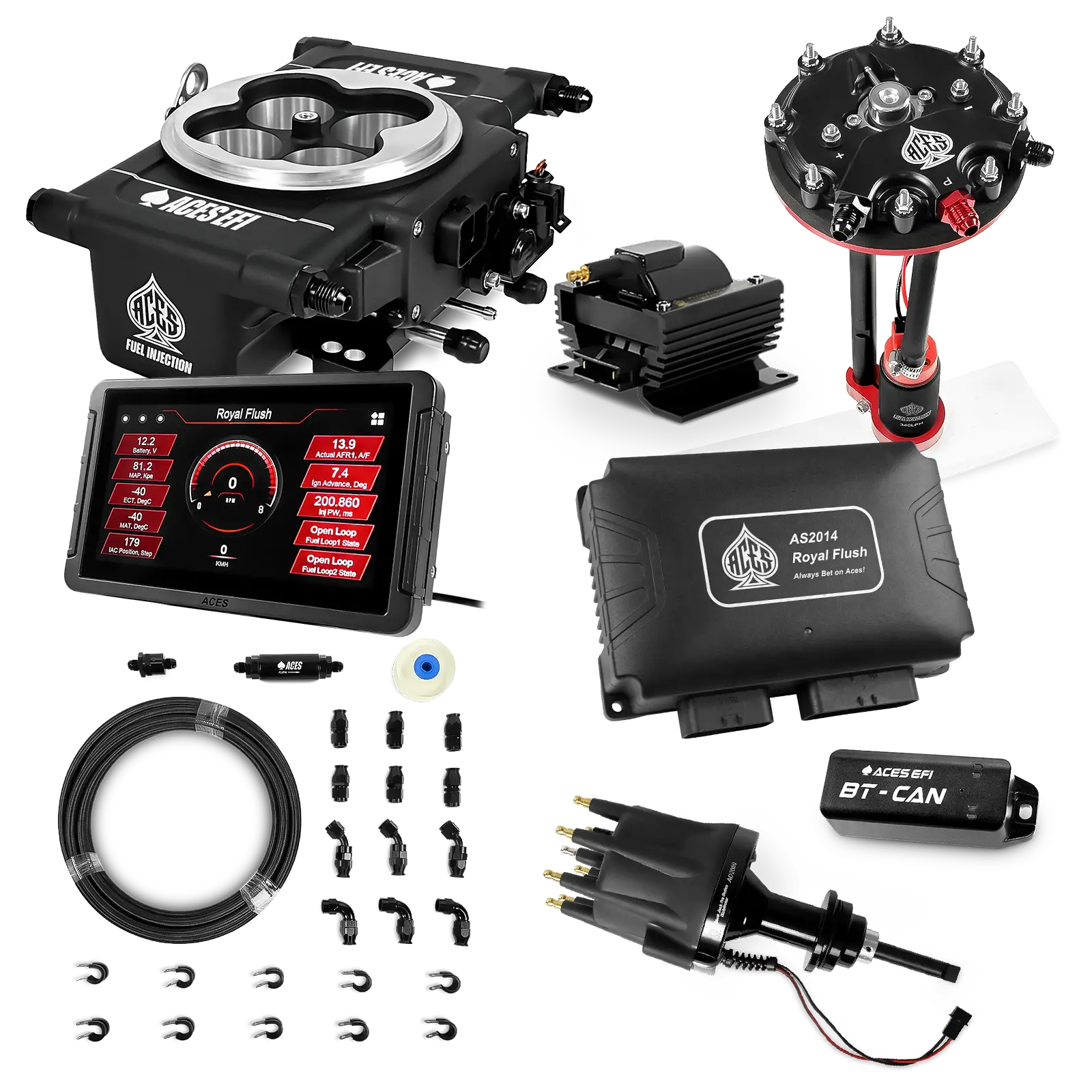 Royal Flush Master Kits (Black)