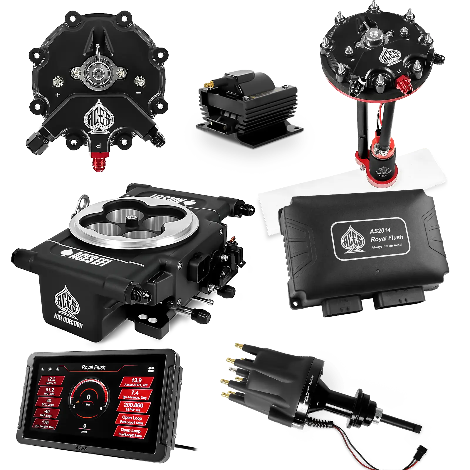 Royal Flush Master Kits (Black)