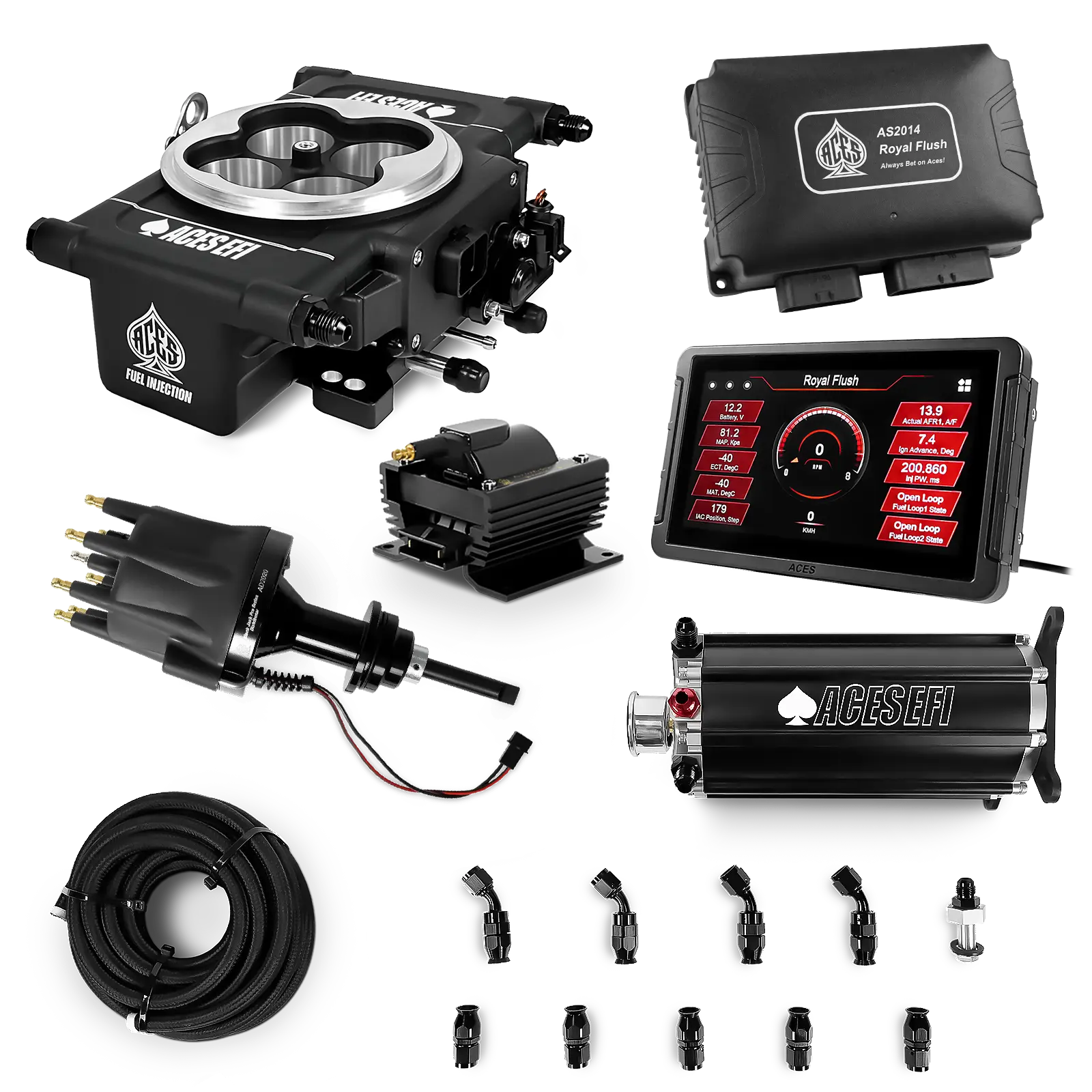 Royal Flush Master Kits (Black)