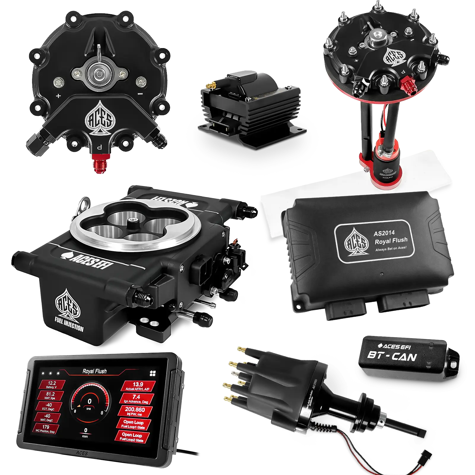 Royal Flush Master Kits (Black)