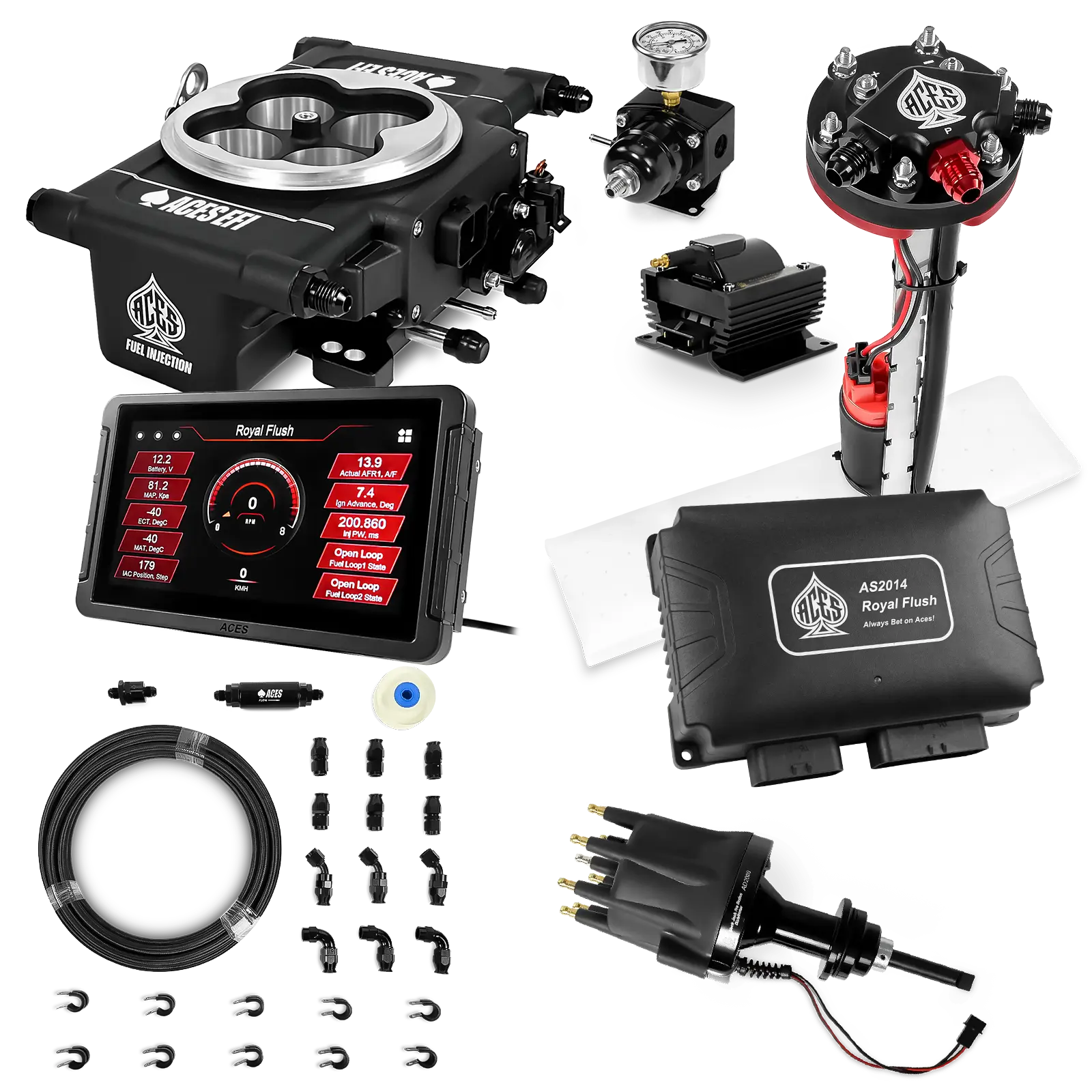 Royal Flush Master Kits (Black)